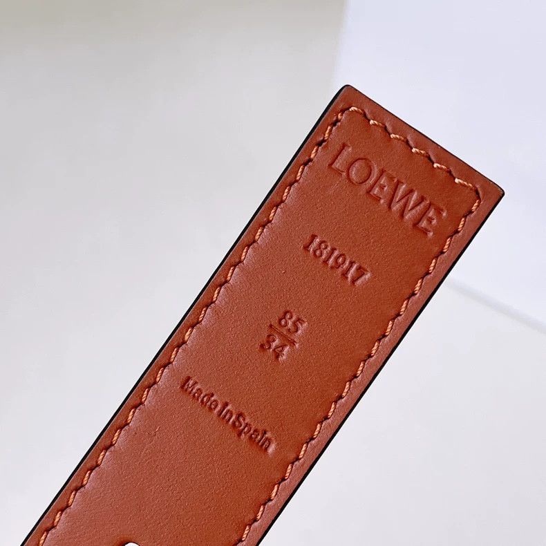 Loewe LOEWE Plain small cowhide belt Size ONE SIZE - 8 Thumbnail
