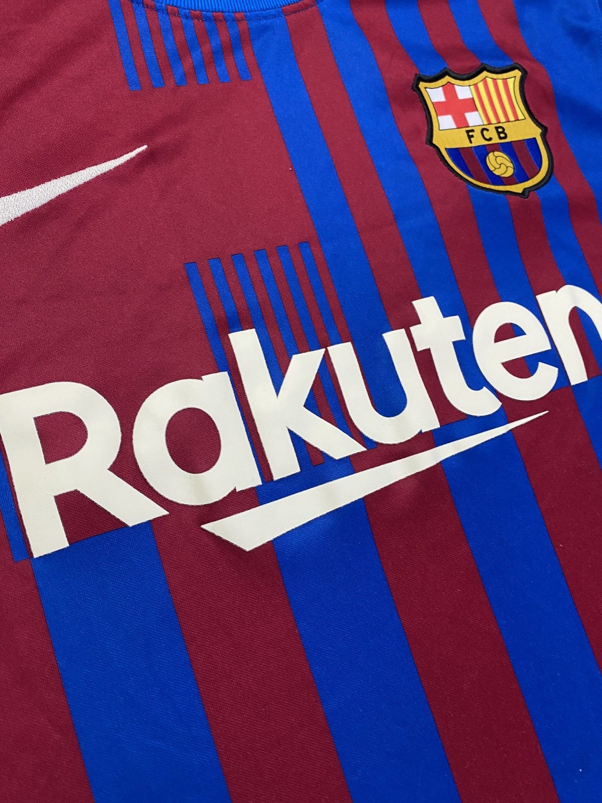 Nike Barcelona Nike 2021/2022 Home Soccer Jersey Football Shirt Size US M / EU 48-50 / 2 - 6 Thumbnail