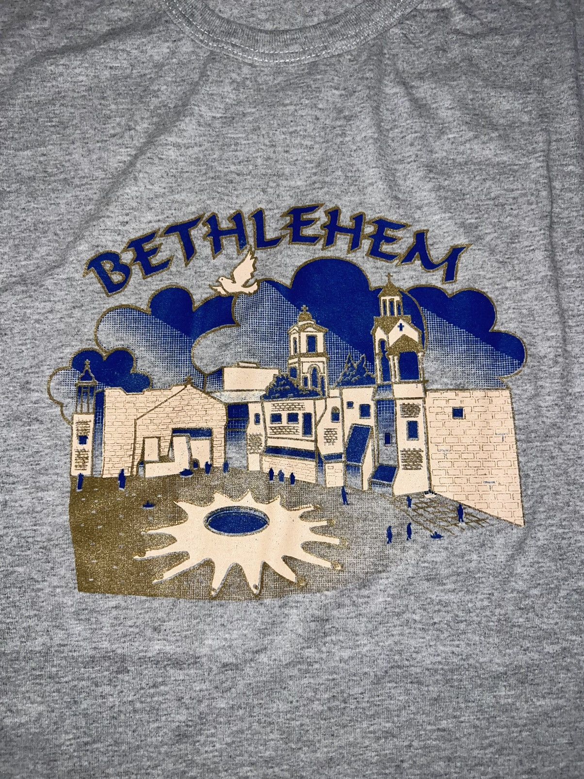 Vintage VINTAGE BETHLEHEM T-SHIRT Size US XXL / EU 58 / 5 - 4 Thumbnail