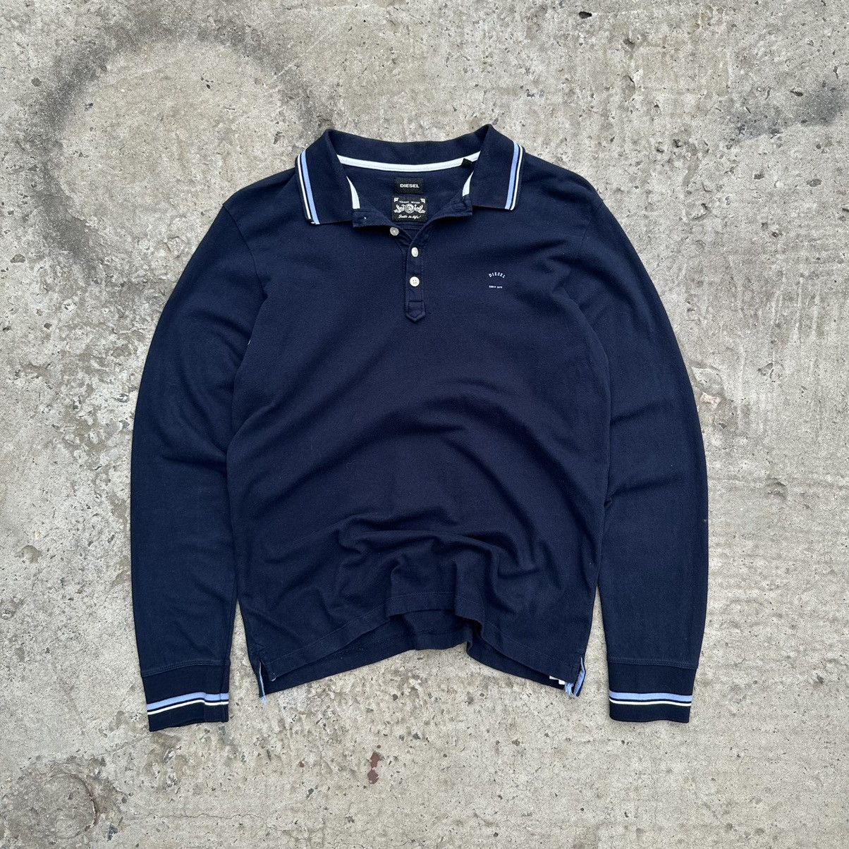 Diesel × If Six Was Nine × Le Grande Bleu (L.G.B.) Vintage Diesel Longs-levee T-shirts Basic Fit Old Money Size XL / US 12-14 / IT 48-50 - 1 Thumbnail