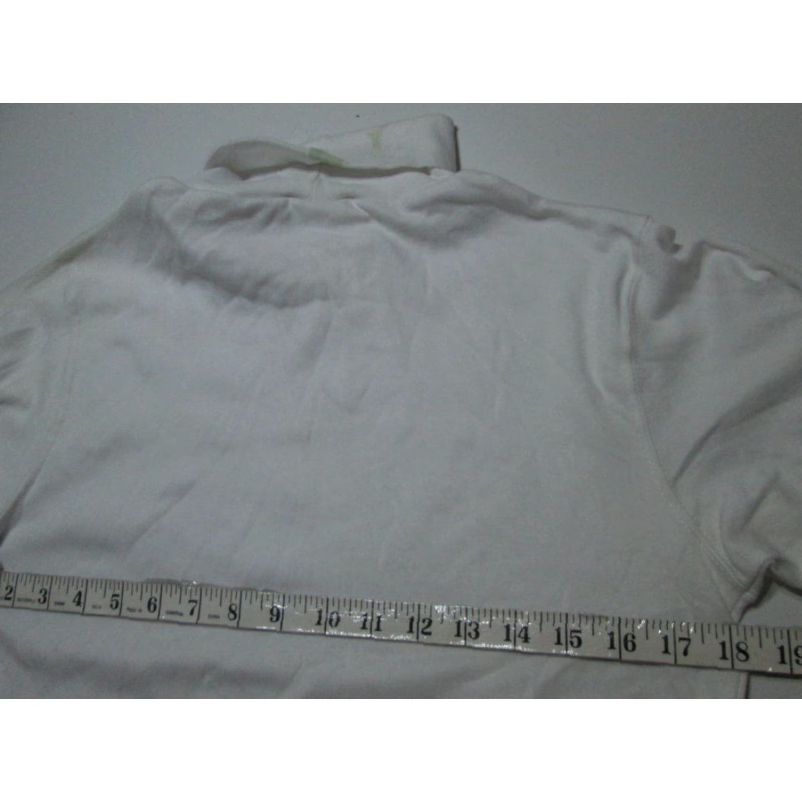 Vintage Katherine Bishop Sweatshirt Women M White Long Sleeve Turtleneck Cotton Blend Pullover NWT Size M / US 6-8 / IT 42-44 - 7 Thumbnail