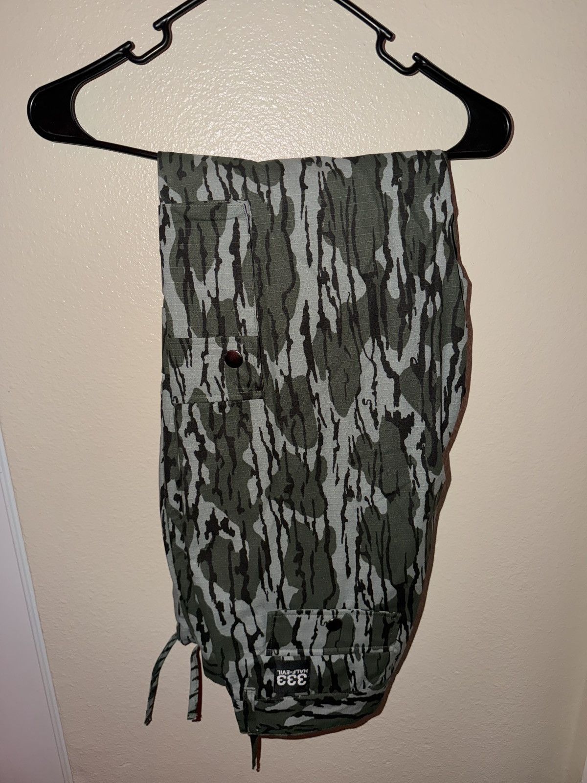 Half Evil 333 Half-Evil Camouflage Cargo Pants Size 32 Button Pockets Size US 32 / EU 48 - 3 Thumbnail