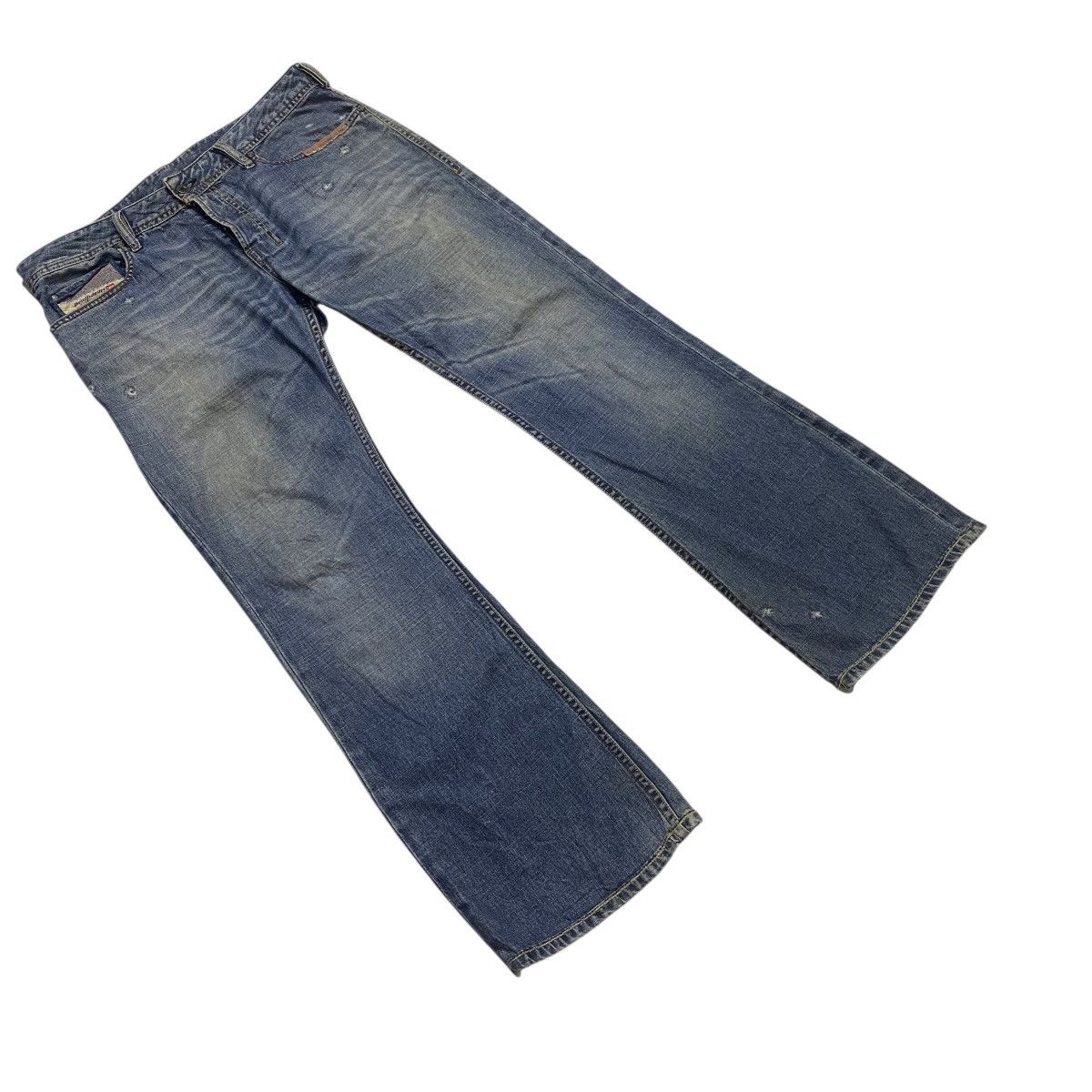 Diesel Diesel Industry flared distressed denim Size US 36 / EU 52 - 2 Thumbnail