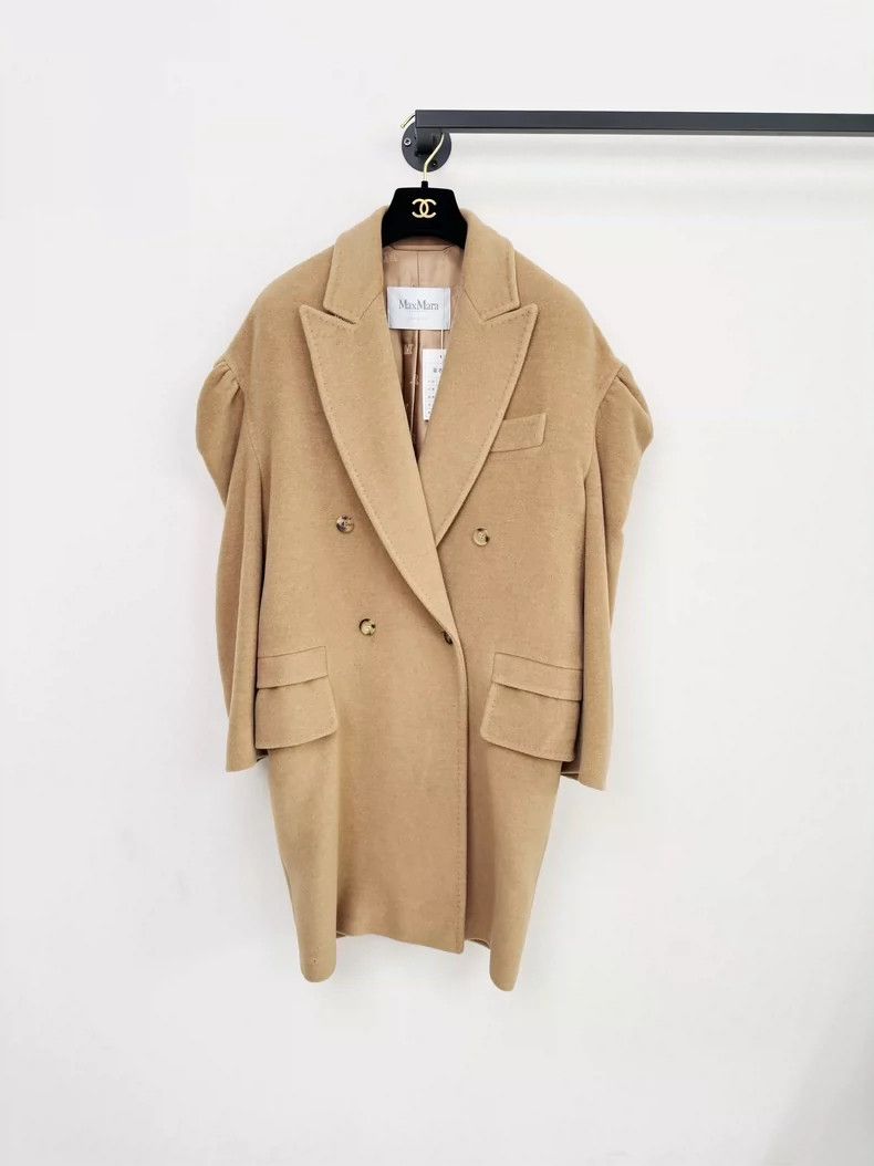 Max Mara Max Mara Camel hair coat Size S / US 4 / IT 40 - 1 Thumbnail