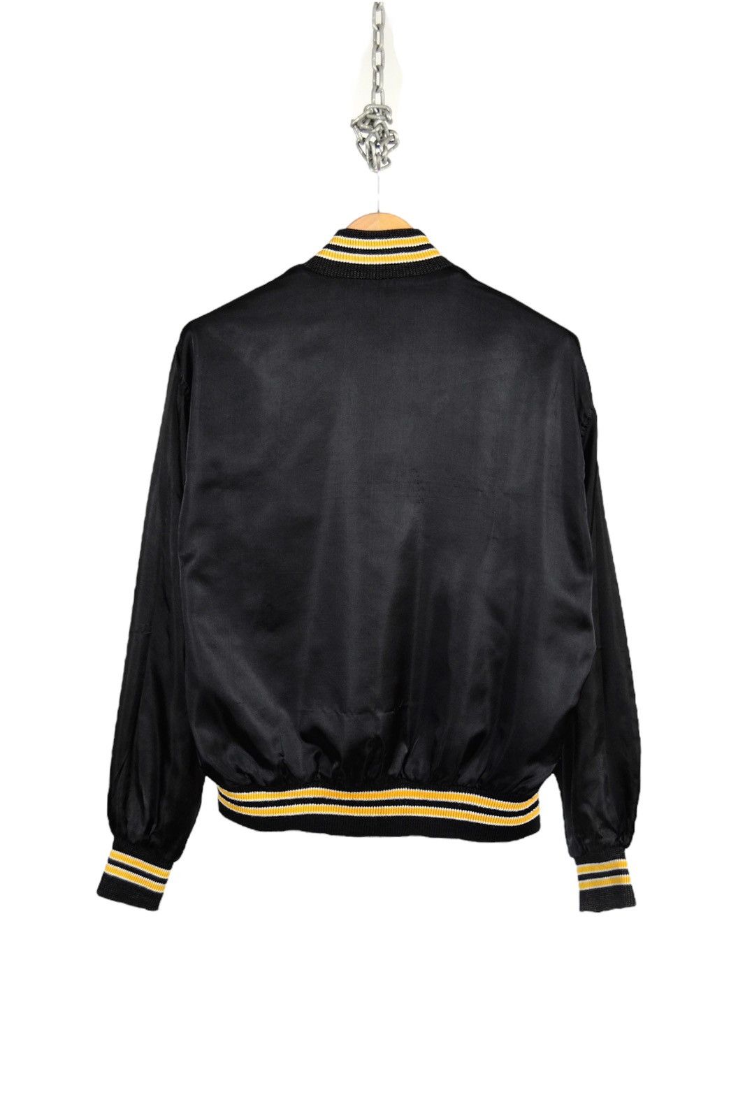 Vintage 80s Vintage Tigers Satin College Nylon Bomber Jacket Size US M / EU 48-50 / 2 - 11 Thumbnail