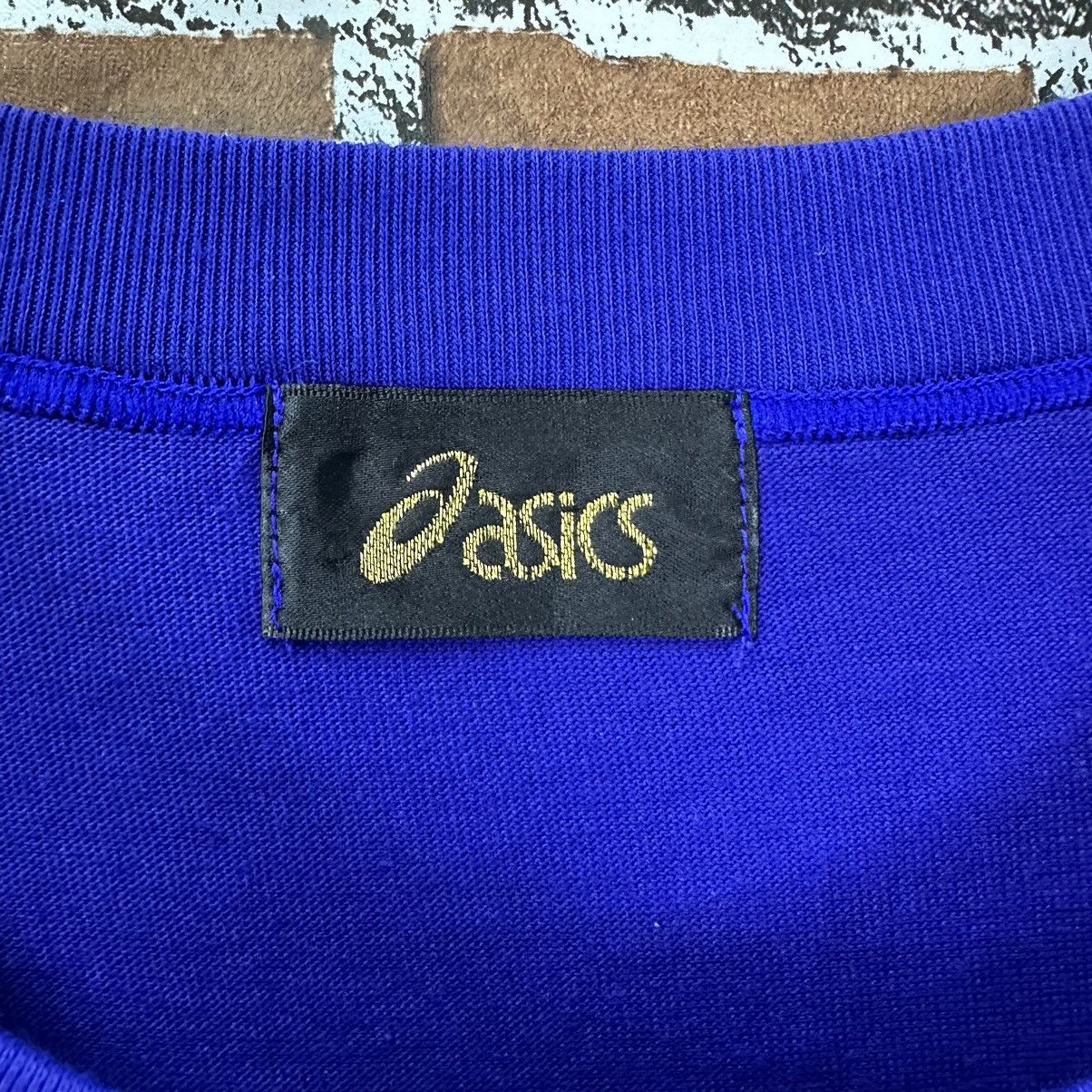 Asics 80s Asics Big Logo Single Stitch Vintage Tshirt A858 Size US L / EU 52-54 / 3 - 10 Thumbnail