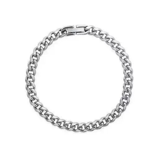 Jewelry Silver Titanium Steel Men's Bracelet Size ONE SIZE - 8 Thumbnail