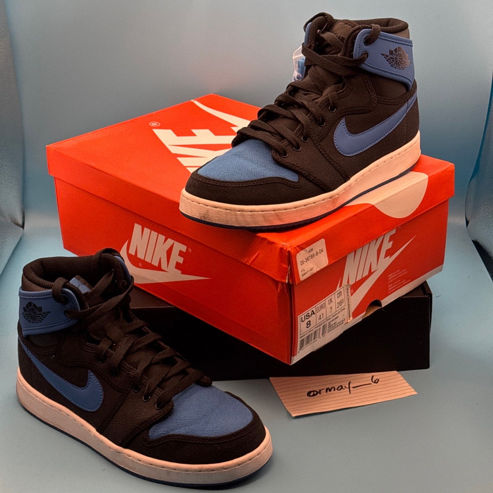 Nike Nike AJ1 KO High Og Royal m8 w9.5 Size US 8 / EU 41 - 1 Thumbnail
