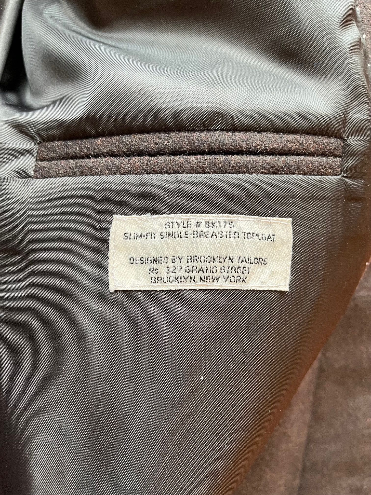 Brooklyn Tailors Top Coat, size 05 Size US L / EU 52-54 / 3 - 9 Thumbnail