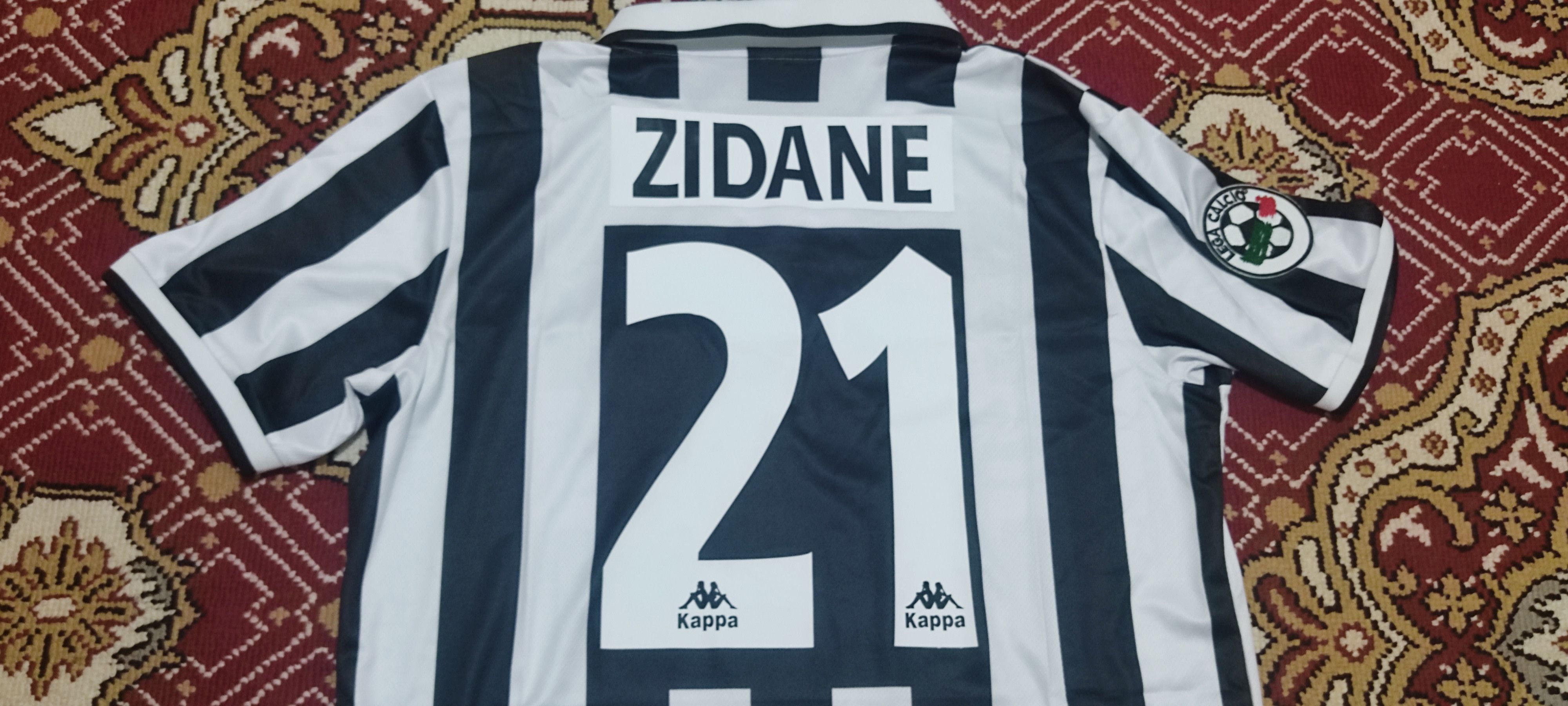 Other Zidane Juventus 96/97 Retro Jersey Vintage Shirt Size US L / EU 52-54 / 3 - 2 Thumbnail