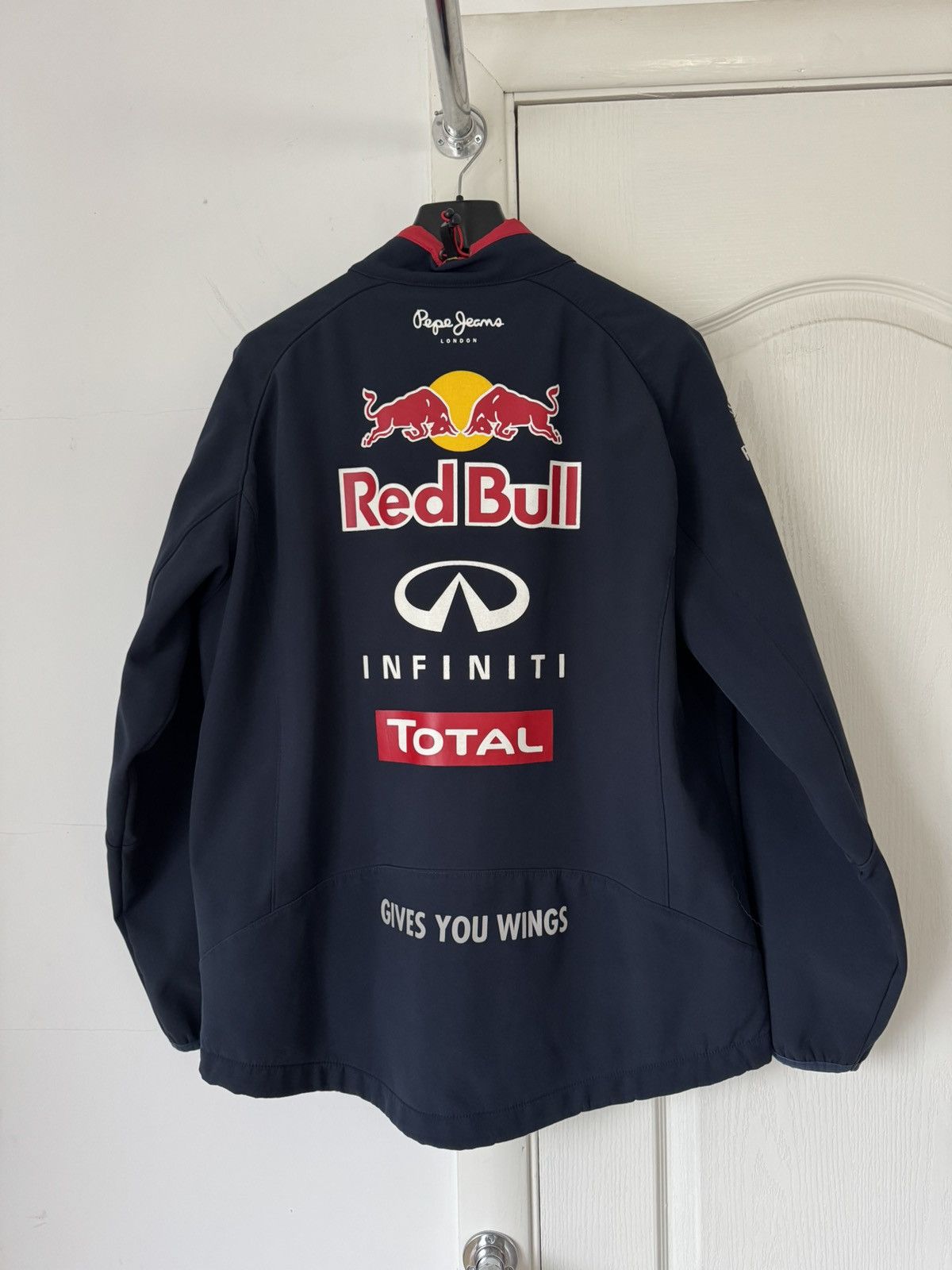 Red Bull Red Bull Racing Softshell Pepe Jeans Infiniti Jacket Size US XL / EU 56 / 4 - 7 Thumbnail