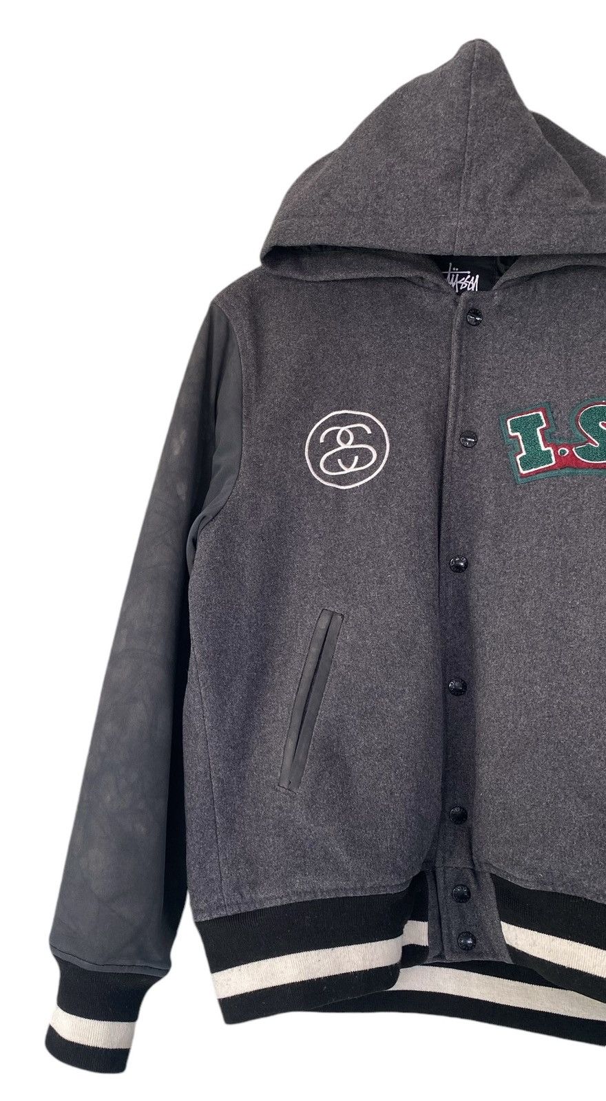 Stussy Rare🔥STUSSY Varsity Hoodie International Tribe Size US L / EU 52-54 / 3 - 4 Thumbnail