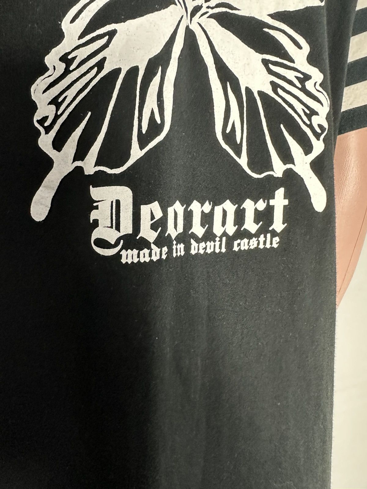 Japanese Brand Deorart Punk Bondage Bunny Hooded Zip Tshirt Size L / US 10 / IT 46 - 9 Thumbnail