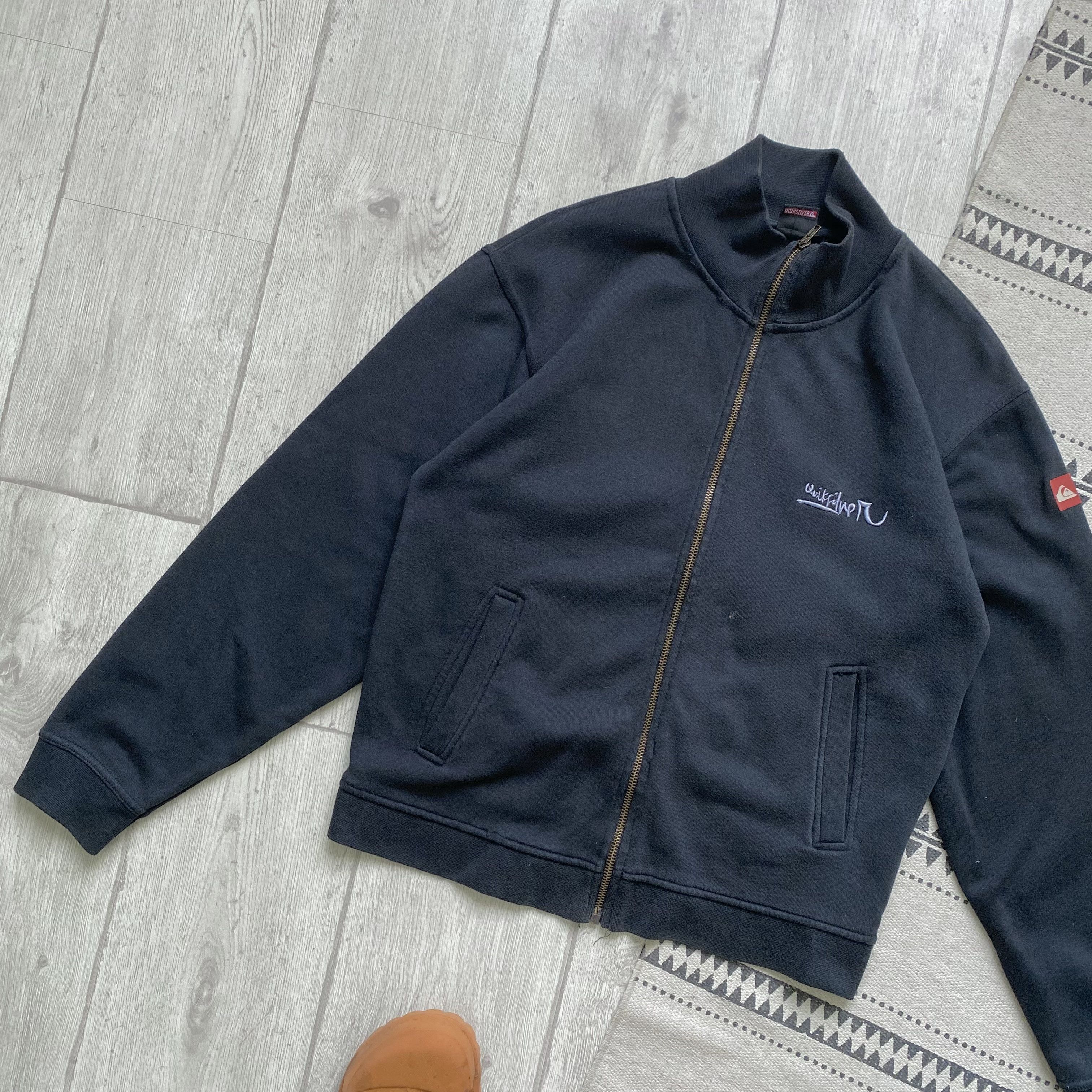 Quiksilver Vintage 90s Quiksilver sweatshirt zip up Track top Oneill Size US M / EU 48-50 / 2 - 9 Thumbnail
