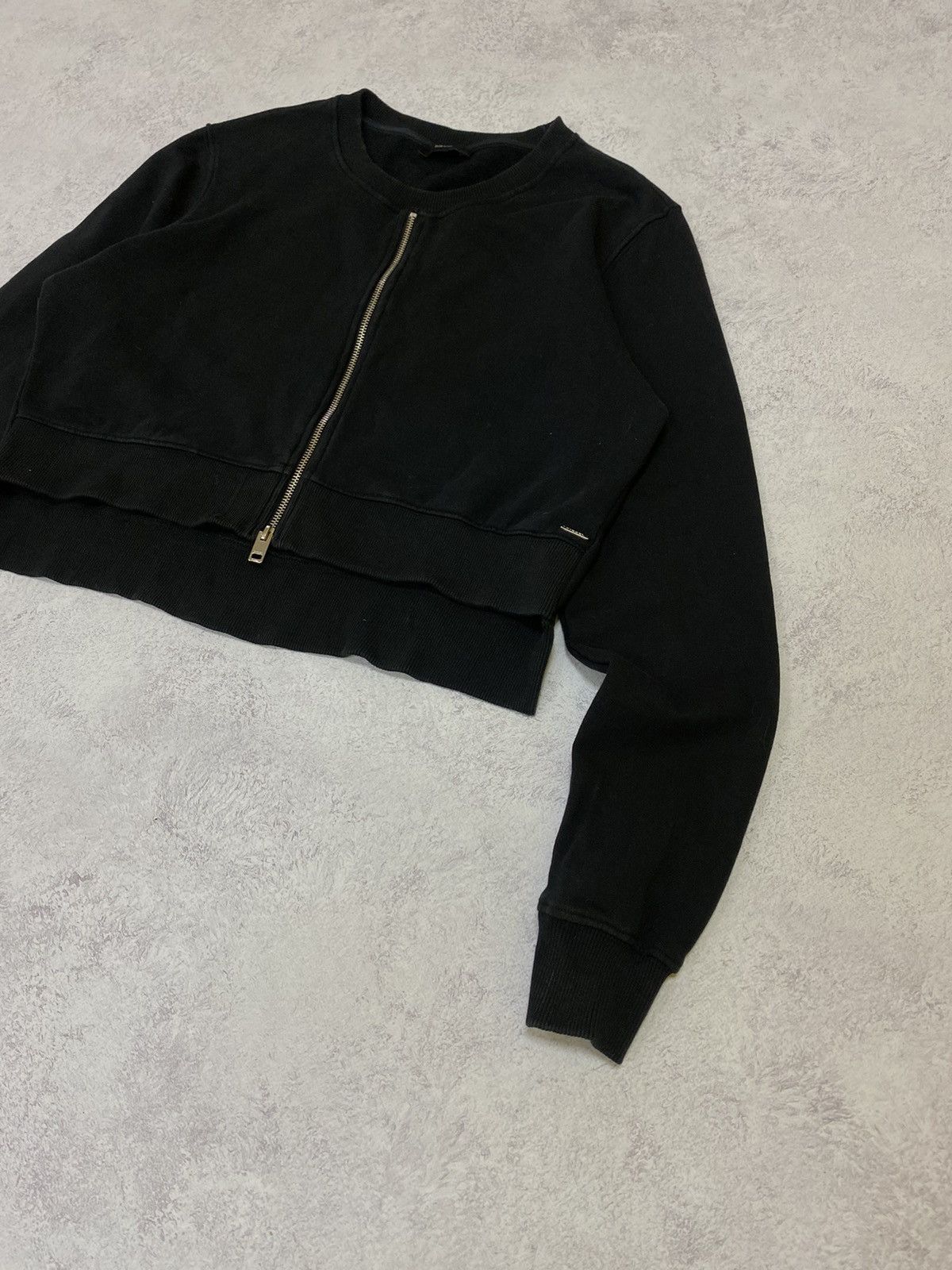 Diesel Diesel Women’s Cropped Avant Garde Y2K Sweatshirt Size XS Size XS / US 0-2 / IT 36-38 - 6 Thumbnail