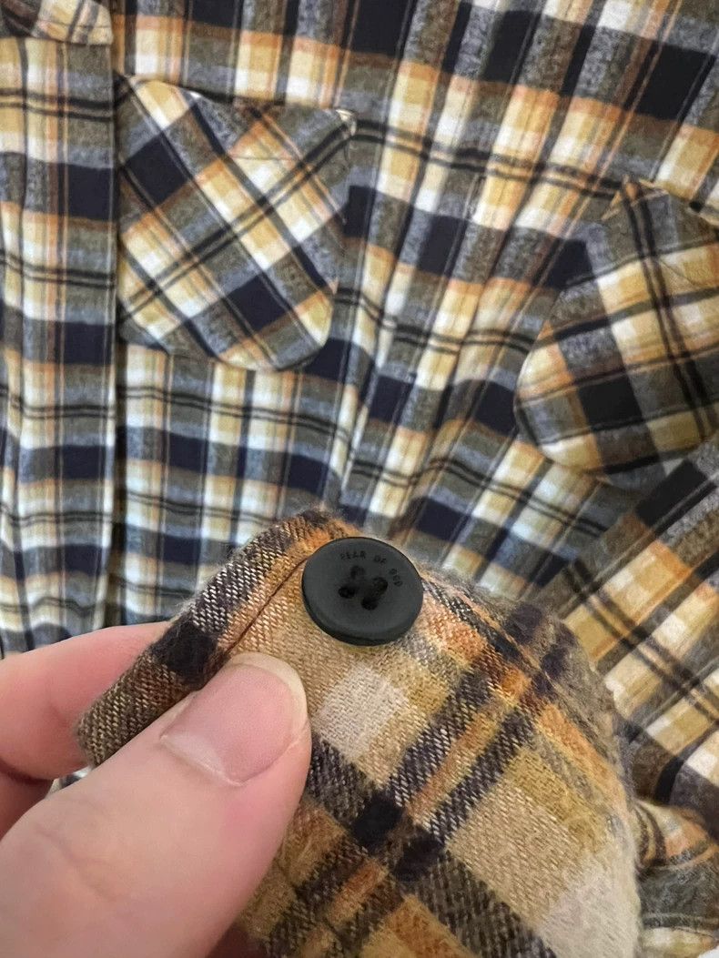 Fear of God Fear of God Season 4 yellow plaid shirt Size US M / EU 48-50 / 2 - 3 Thumbnail