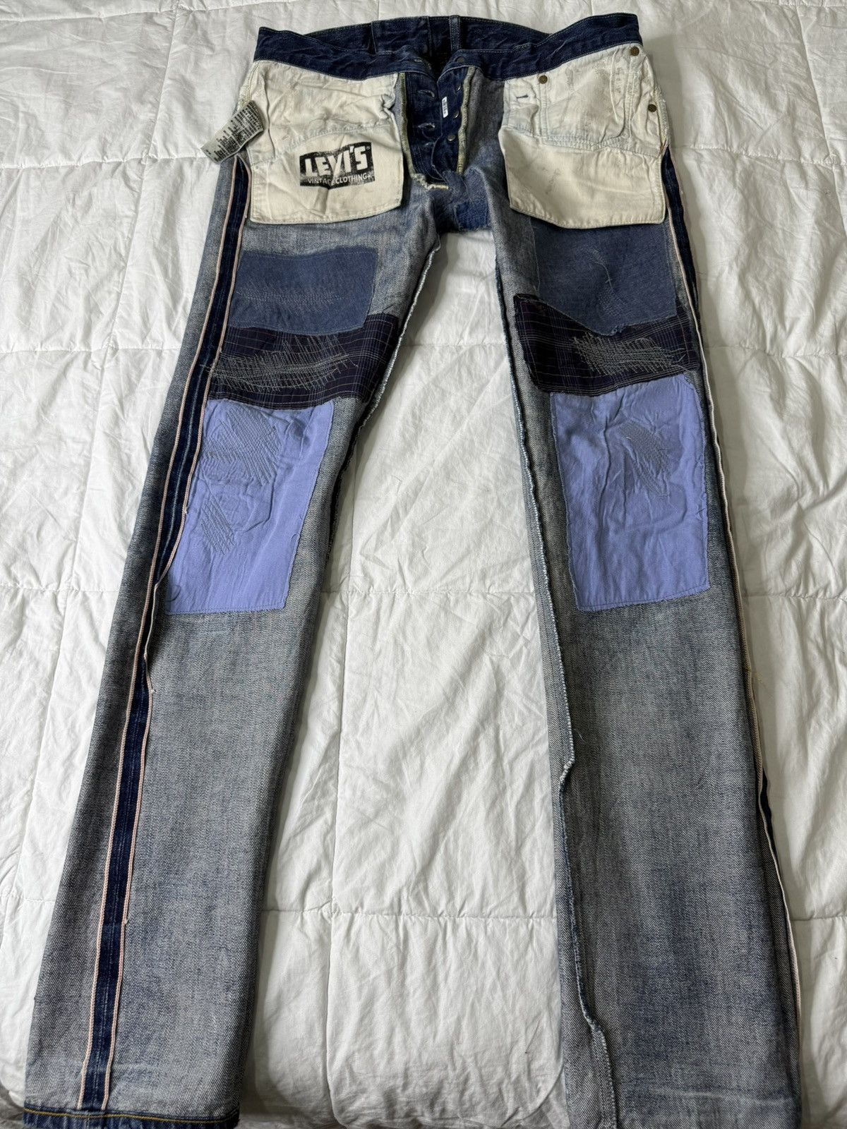 Levi's Levis 501 capital E selvedge 33x34 Size US 33 - 5 Thumbnail