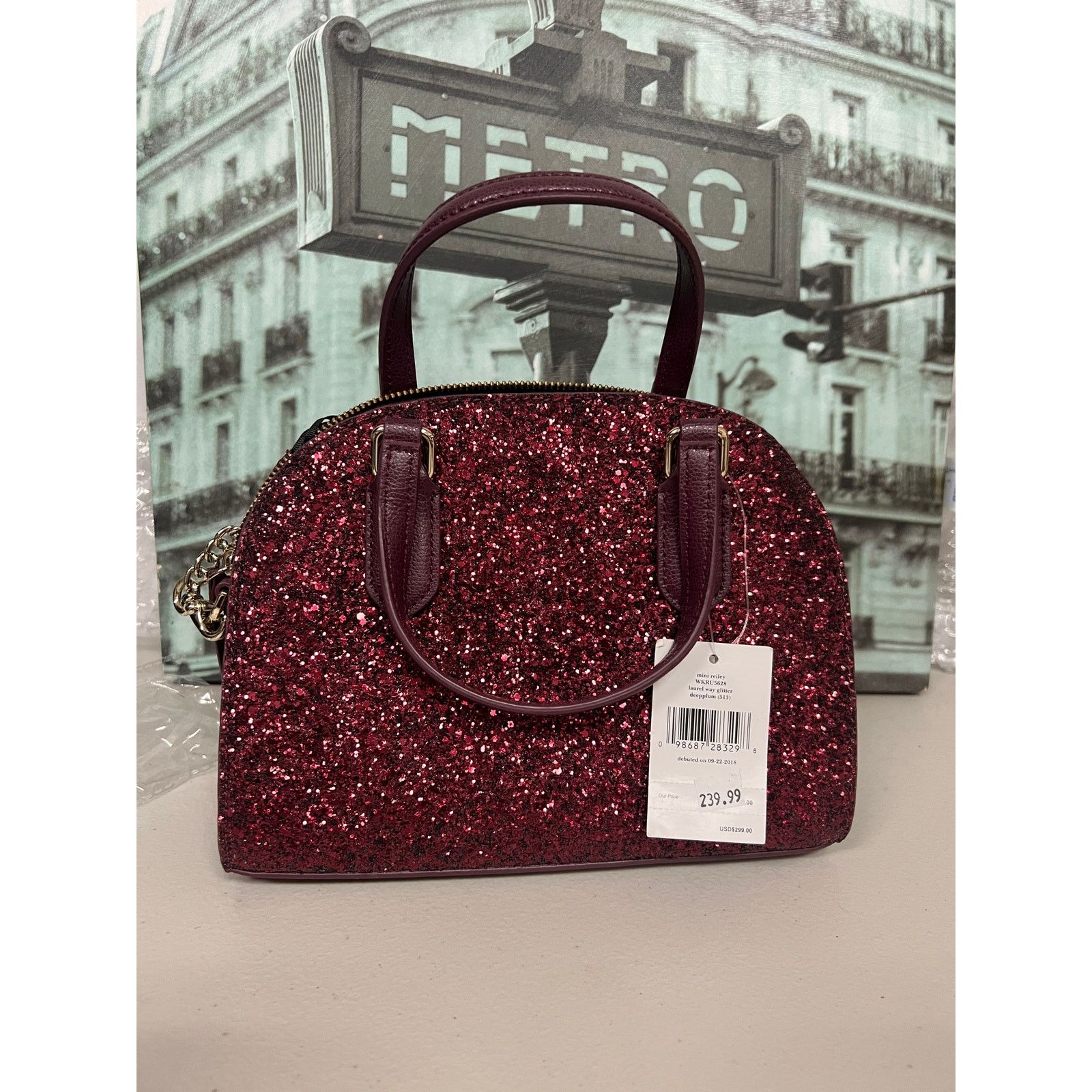 Kate Spade Kate Spade WKRU5628 Laurel Way Glitter Mini Reiley Size ONE SIZE - 2 Thumbnail