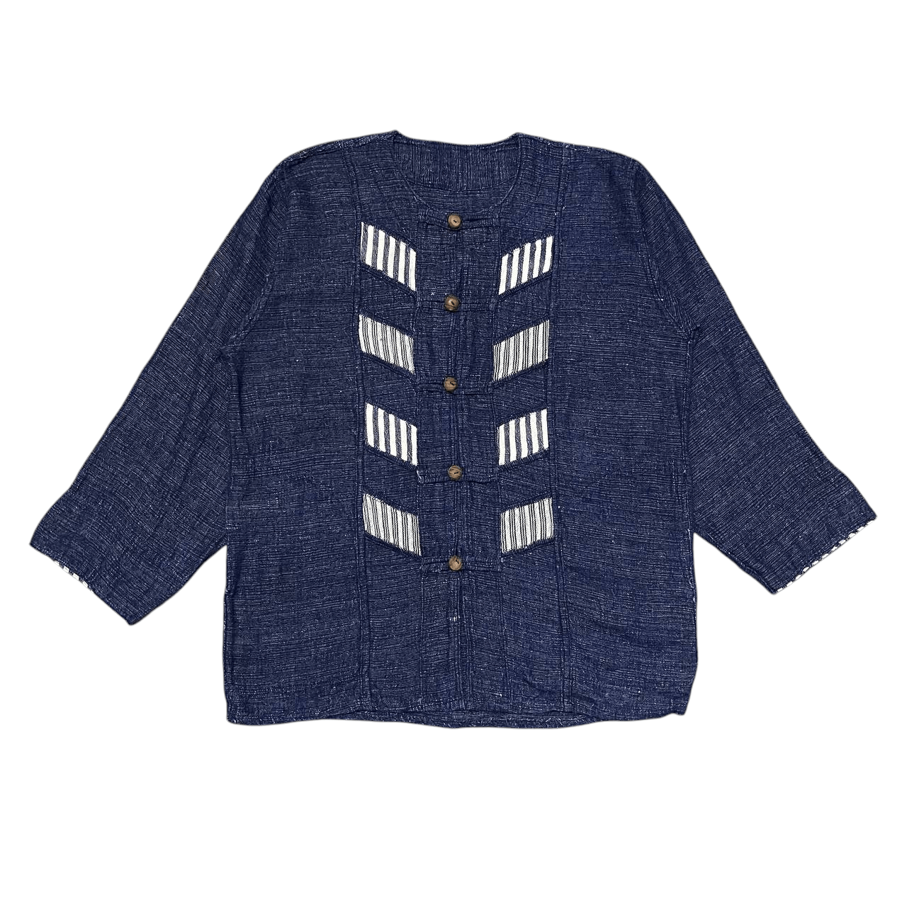 Issey Miyake Vintage Issey Miyake Inspired Indigo Jacket Size US M / EU 48-50 / 2 - 1 Thumbnail