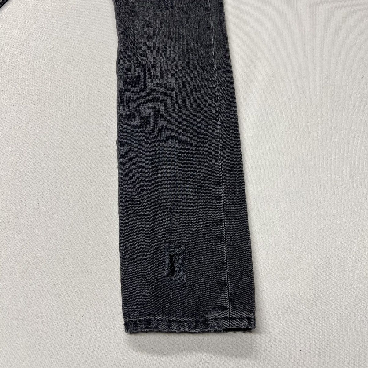 Levi's Levis Jeans Black Made & Crafted 502 Regular Taper Faded Size US 30 / EU 46 - 3 Thumbnail