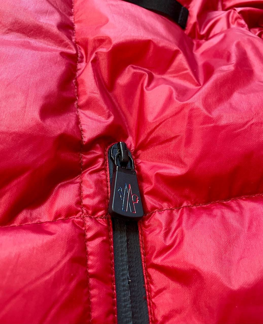 Moncler Moncler Micro Doudone Puffer Jacket Red Black Size US L / EU 52-54 / 3 - 5 Thumbnail