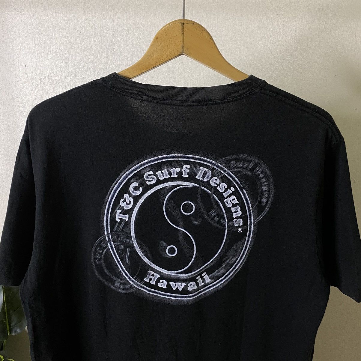 Vintage Y2K T&C Surf Design Surfing T Shirt Size US L / EU 52-54 / 3 - 2 Thumbnail