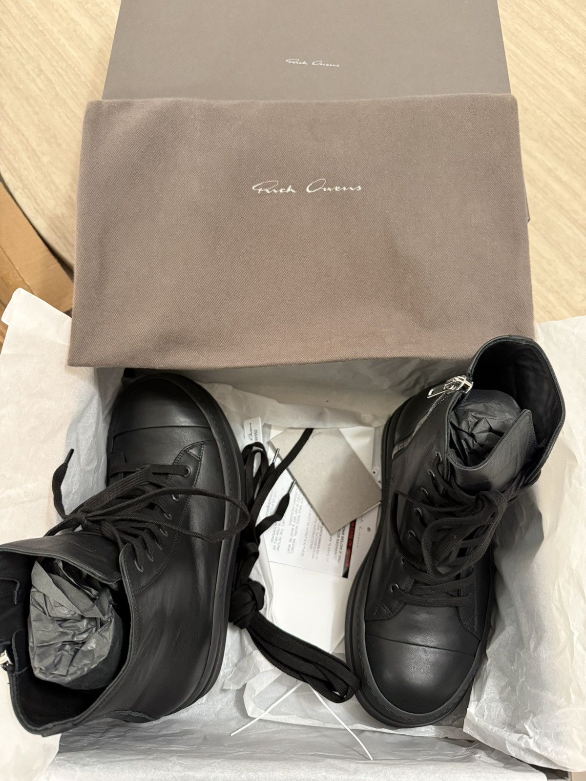 Rick Owens Rick Owens Mega Bumper Ramones Size US 9 / EU 42 - 8 Thumbnail