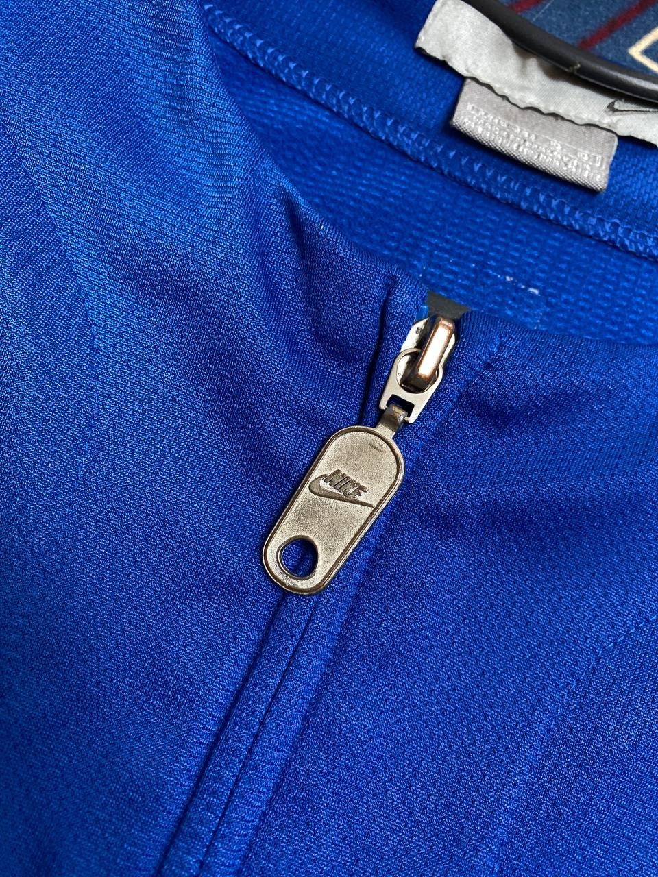 Nike Streetwear T-Shirt Nike full zip ap big logo Y2K Vintage Size L / US 10 / IT 46 - 8 Thumbnail