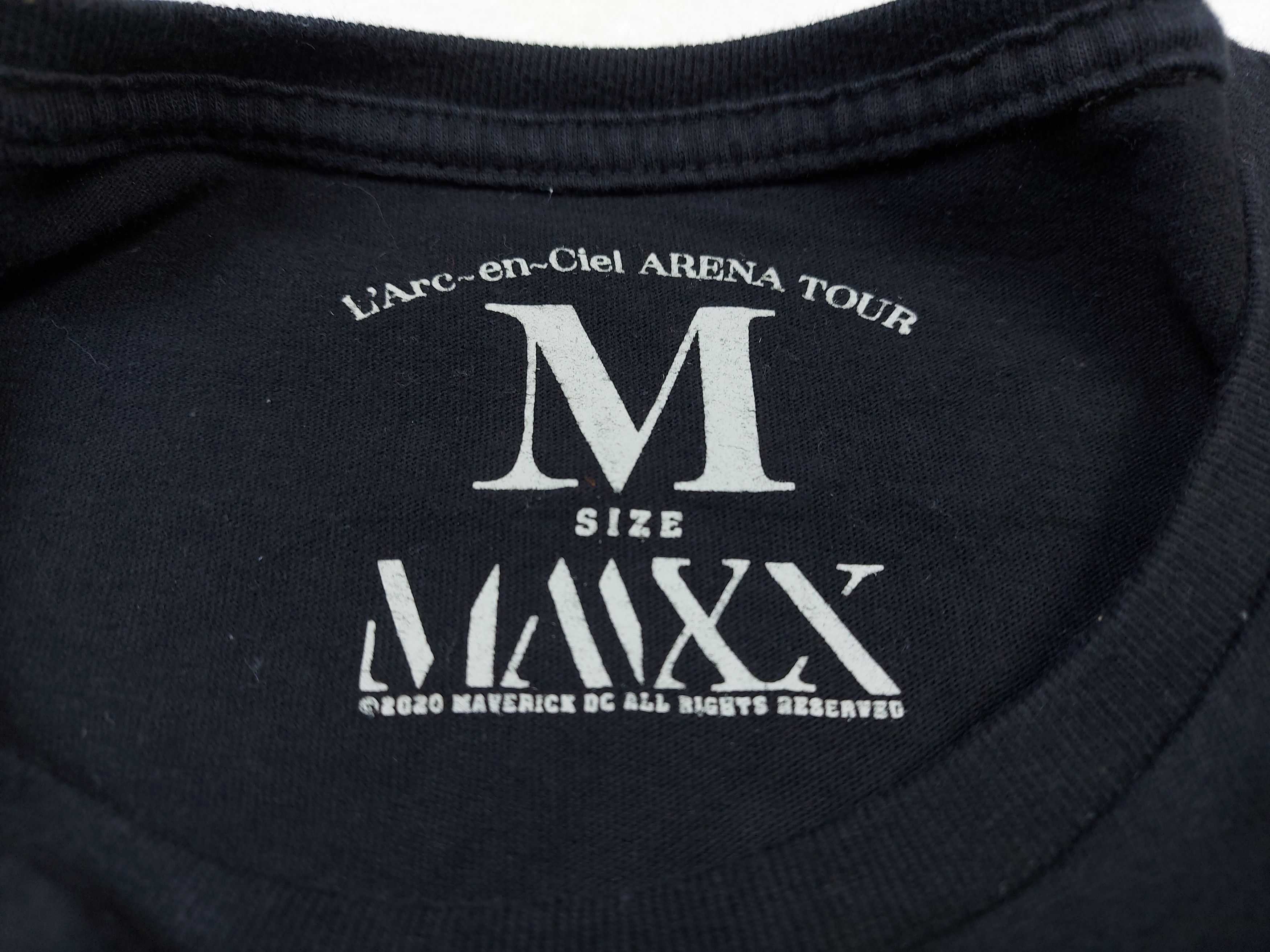 Band Tees L'Arc-en-Ciel Band Arena Tour MMXX Hyde Japan Merch TEE Size US M / EU 48-50 / 2 - 9 Thumbnail