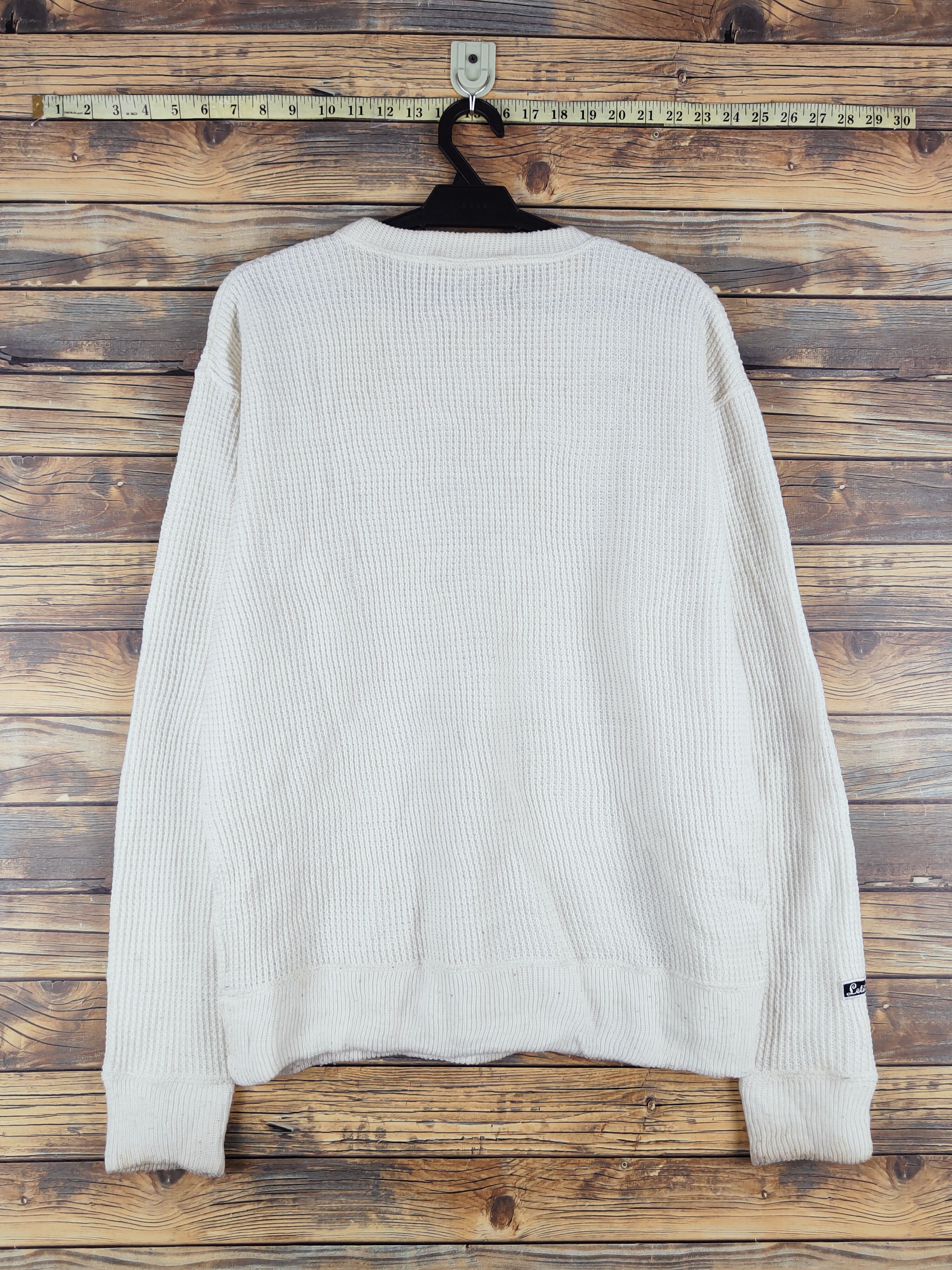 Champion Champion Ivory Letit Ride Knitwear Sweatshirts #W1175 Size US M / EU 48-50 / 2 - 9 Thumbnail