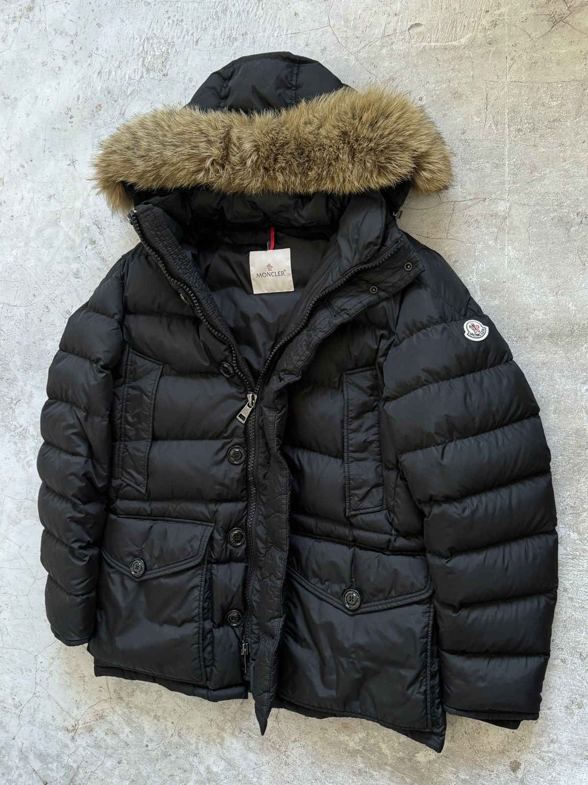 Moncler Moncler Cluny puffer hooded parka jacket Size US XL / EU 56 / 4 - 19 Thumbnail