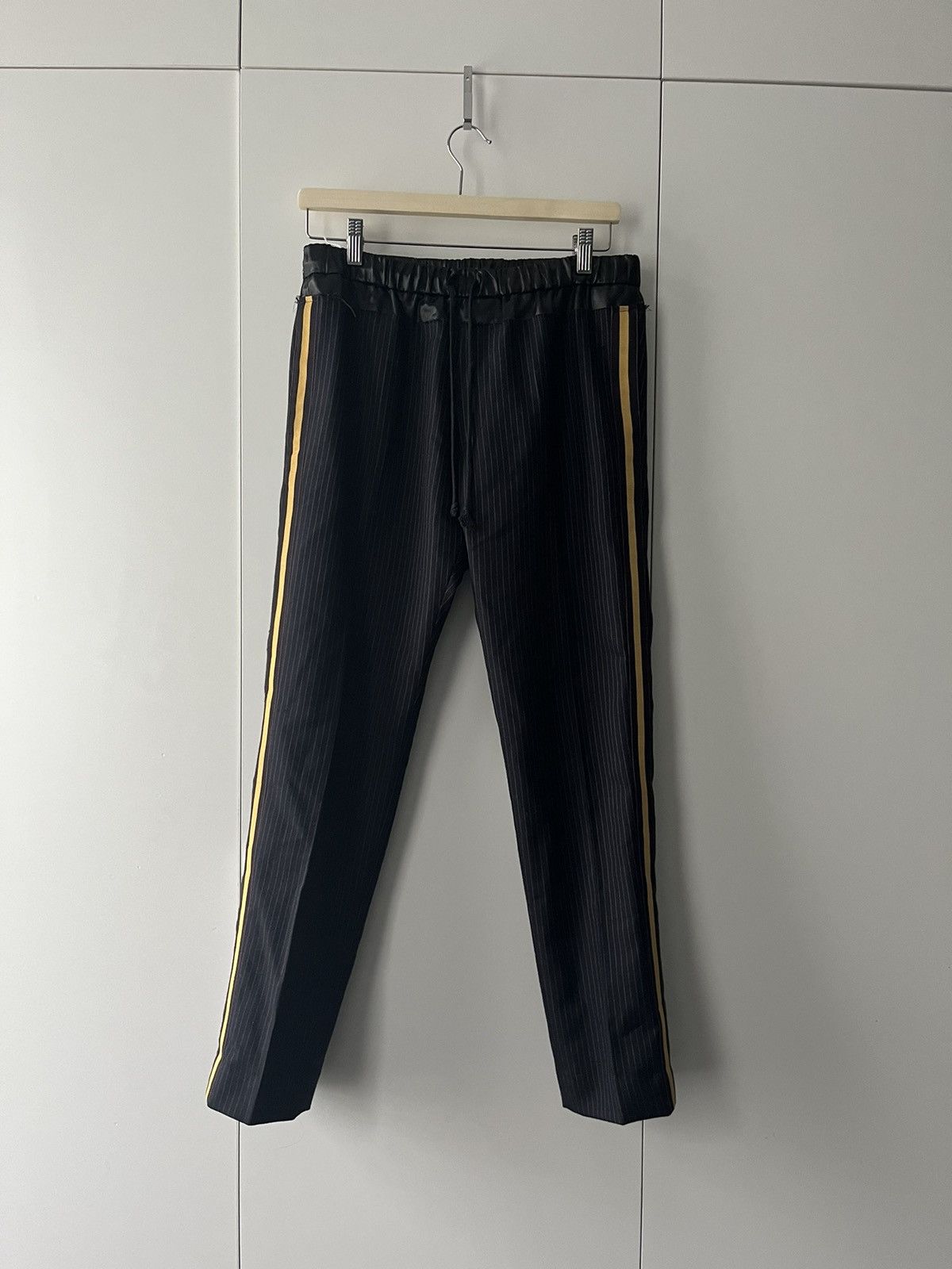 image of Dries Van Noten Cummerbund Pants in Black, Men's (Size 28)