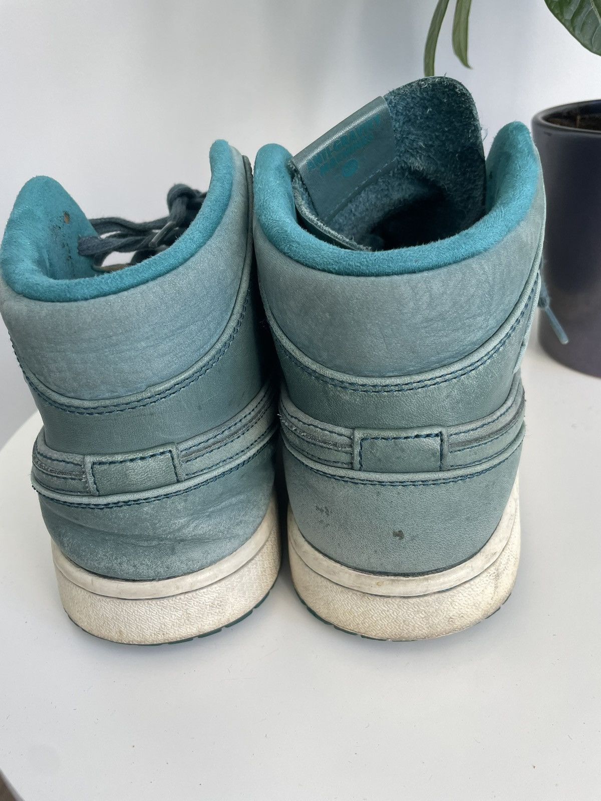 Jordan Brand Nike Air Jordan 1 Mid Nouveau Nightshade Teal 629151-306 Size US 10 / EU 43 - 5 Thumbnail