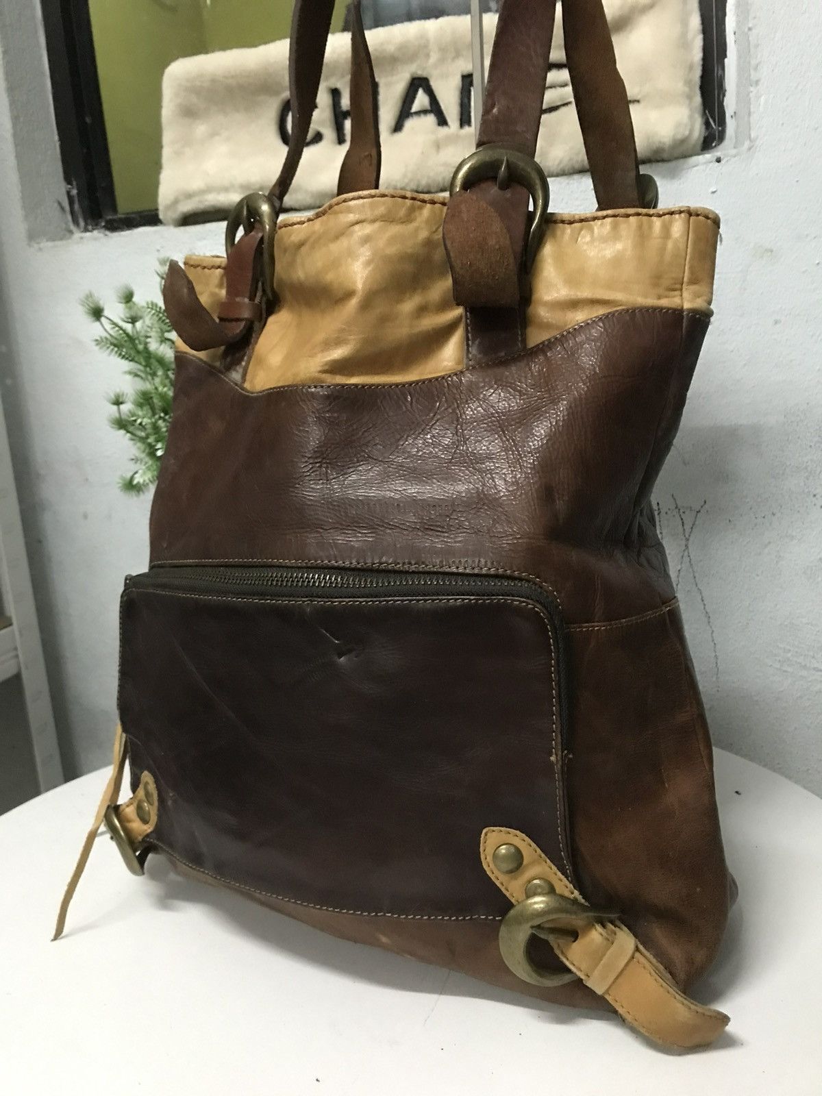 Alfredo Bannister × Vintage ALFREDO BANNISTER LEATHER BAG | Grailed