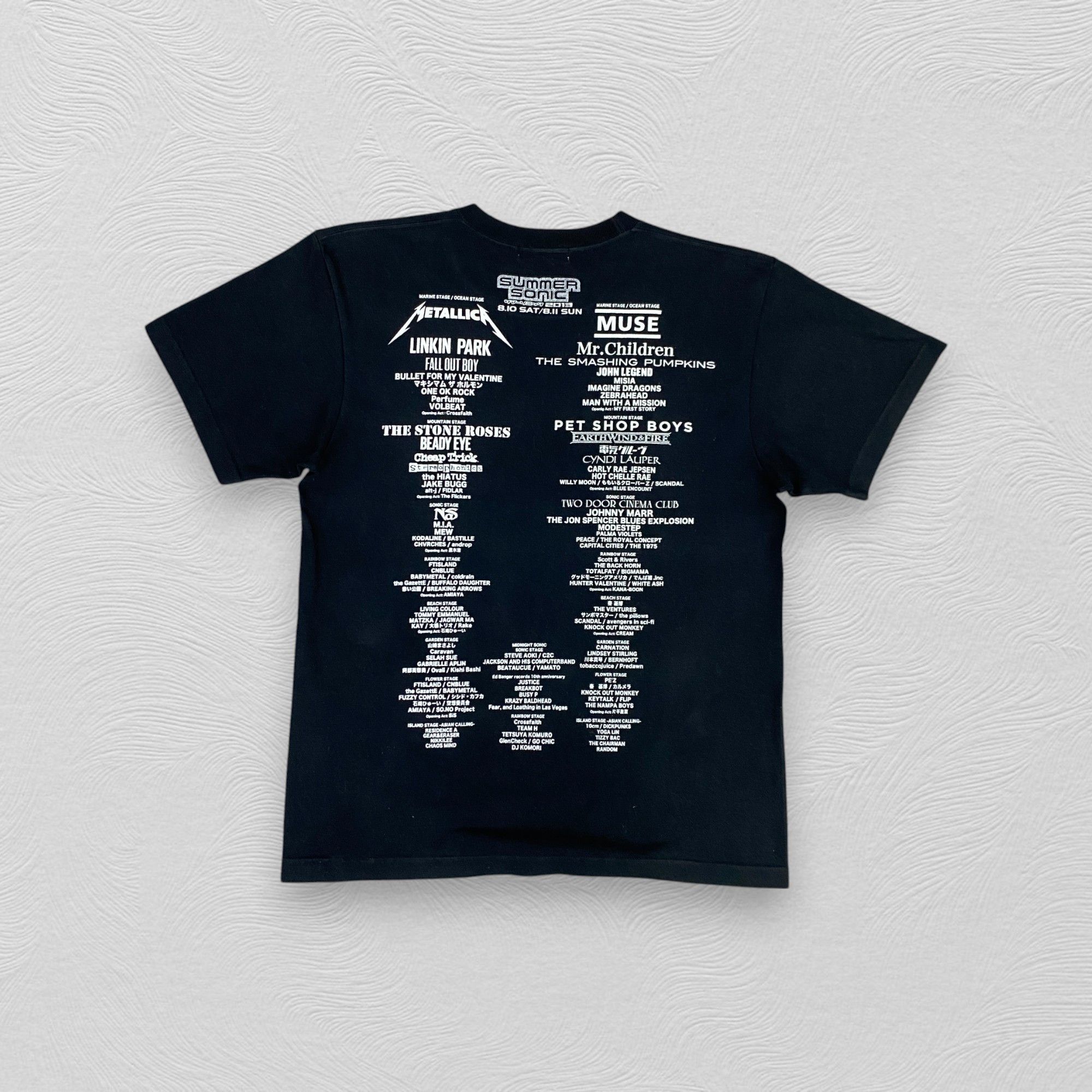 Band Tees Vintage Rare Shirt Band Summer Sonic Tshirt - I008 Size US M / EU 48-50 / 2 - 2 Thumbnail