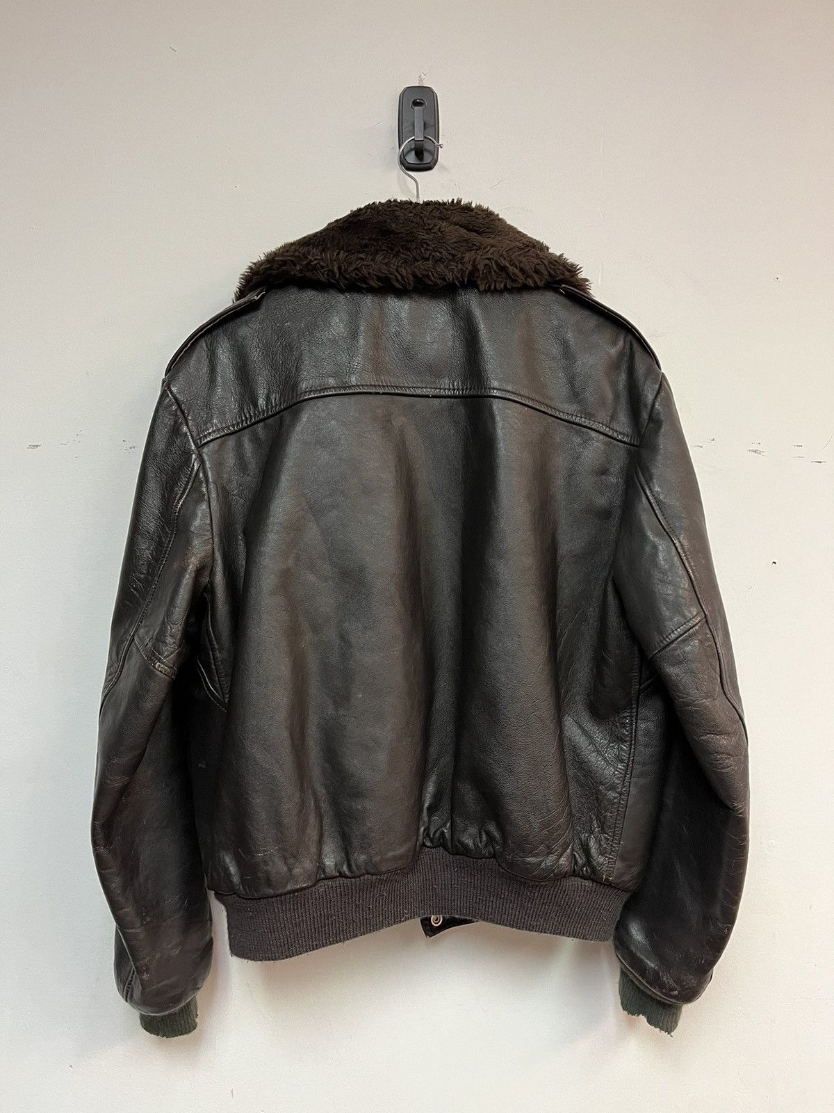Cooper 70’s Cooper MFG Leather Bomber Jacket Size US L / EU 52-54 / 3 - 5 Thumbnail
