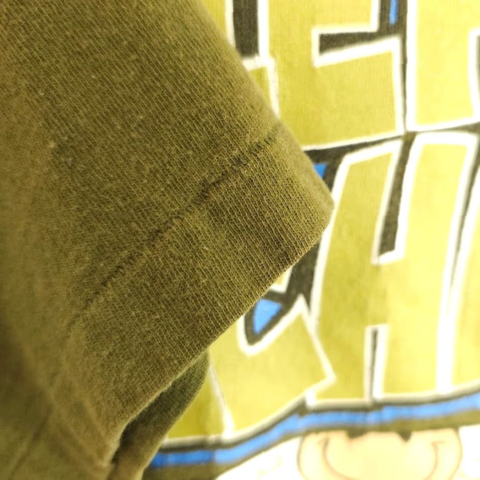 Vintage VINTAGE Sun Bear Sleeping T Shirt Mens Size XL Green 90s Lean Mean Sleeping Machine Size US XL / EU 56 / 4 - 6 Thumbnail