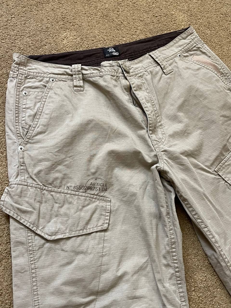 Japanese Brand × Vintage Vintage Cargo pants Size US 34 / EU 50 - 4 Thumbnail