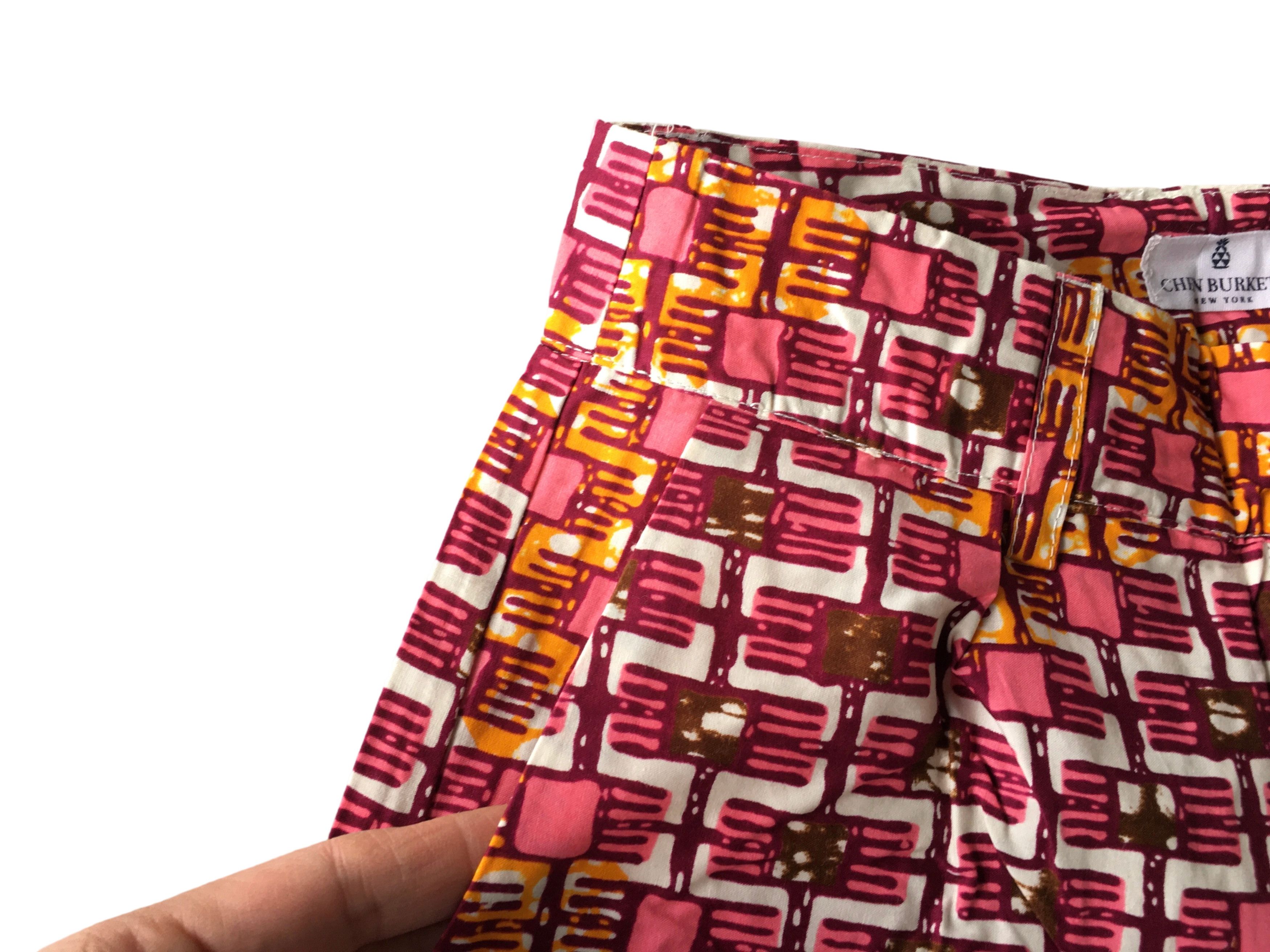 Other Women's African Wax Print Pants Wide Leg Pants Trousers Size 30" / US 8 / IT 44 - 3 Thumbnail