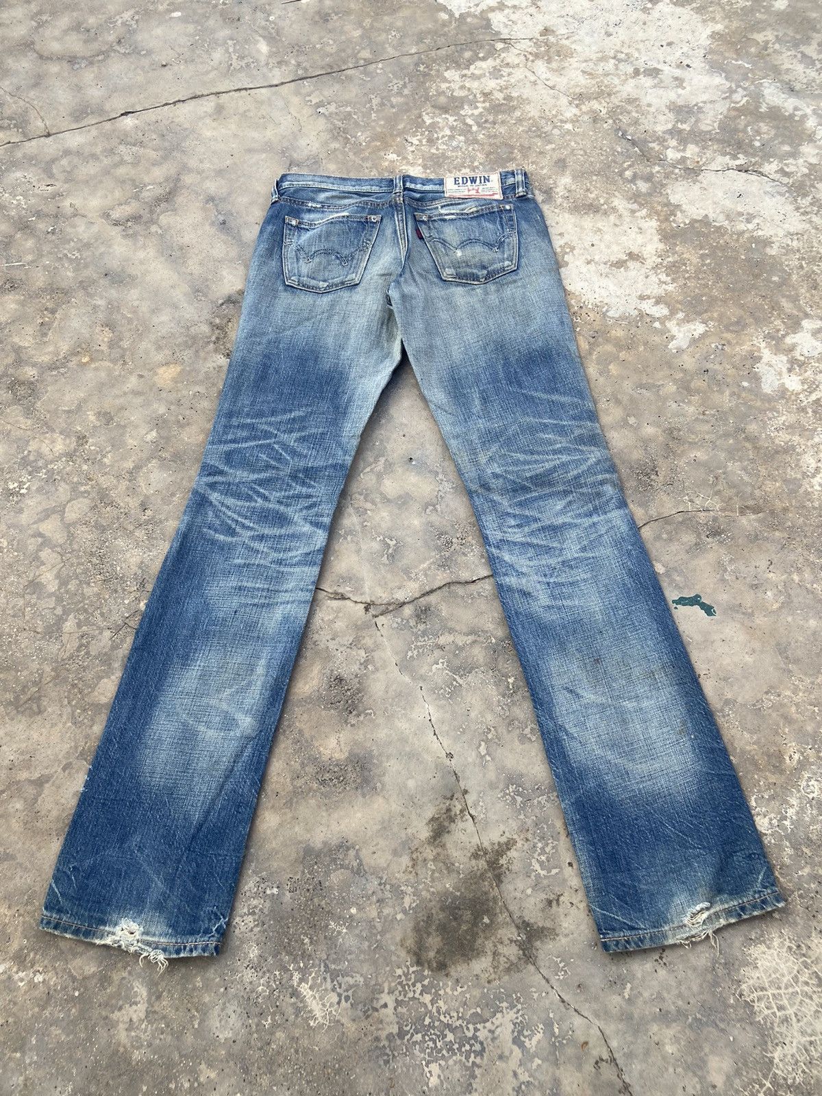 Edwin VINTAGE DISTRESSED EDWIN REWORK PANT Size US 30 / EU 46 - 2 Thumbnail
