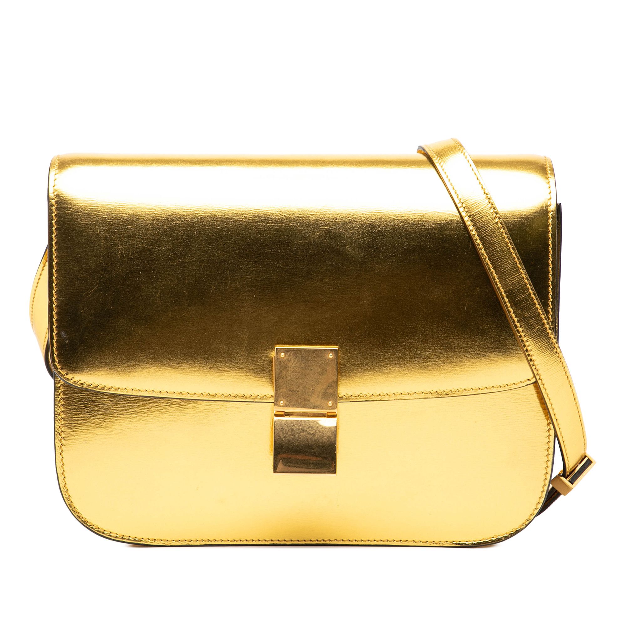 Celine Celine Medium Calfskin Classic Box Size ONE SIZE - 1 Thumbnail