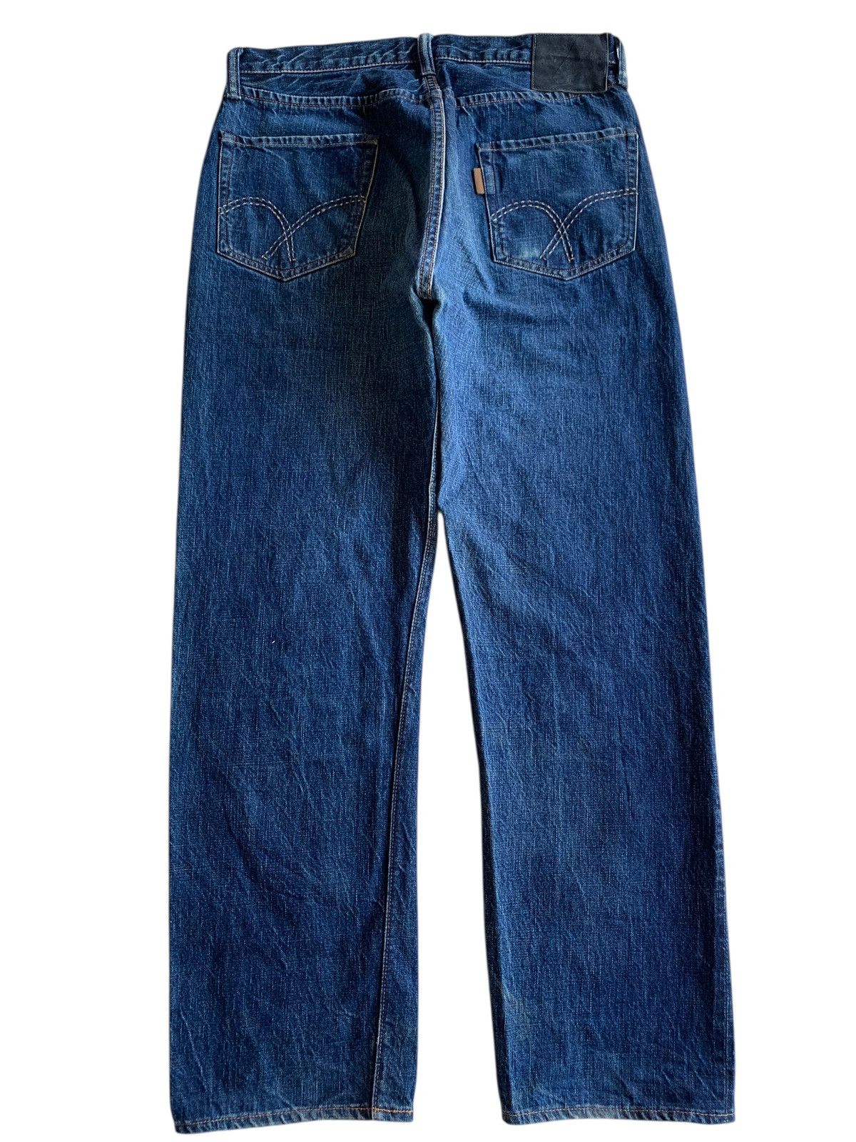 FULL COUNT X BARNEYS NEWYORK SELVEDGE BUTTON FLY DENIM