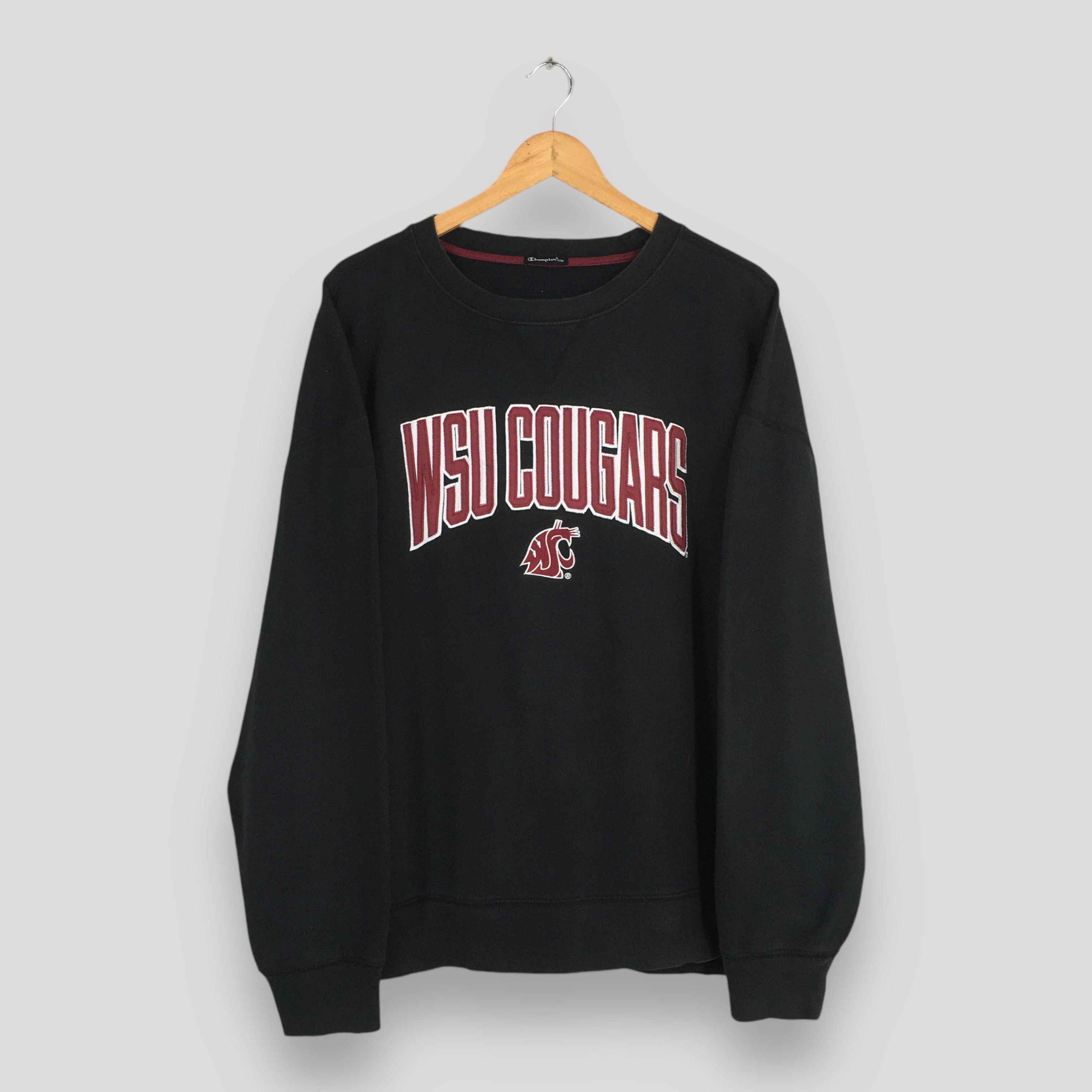Champion × NCAA Vintage Washington State Cougars NCAA Sweatshirt 2XLarge Size US XXL / EU 58 / 5 - 1 Thumbnail