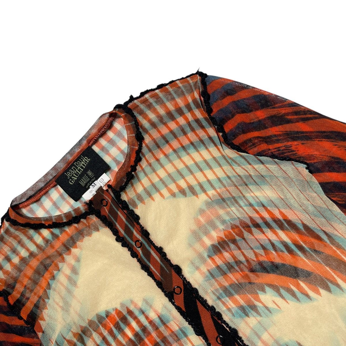 Jean Paul Gaultier Greta Garbo illusion button up Size US M / EU 48-50 / 2 - 2 Thumbnail