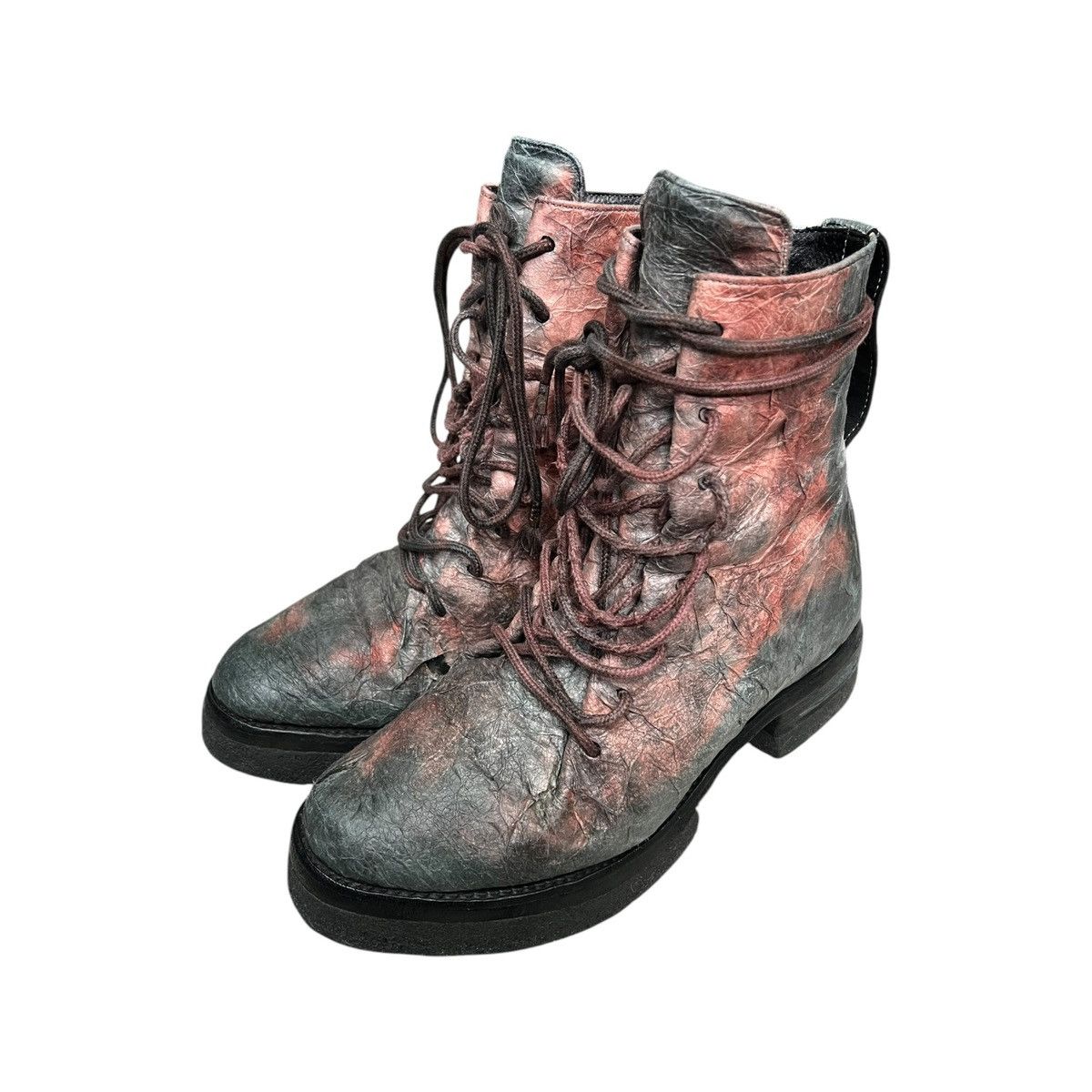 Carol Christian Poell Ccp paper dart combat boots Size US 10 / EU 43 - 2 Thumbnail