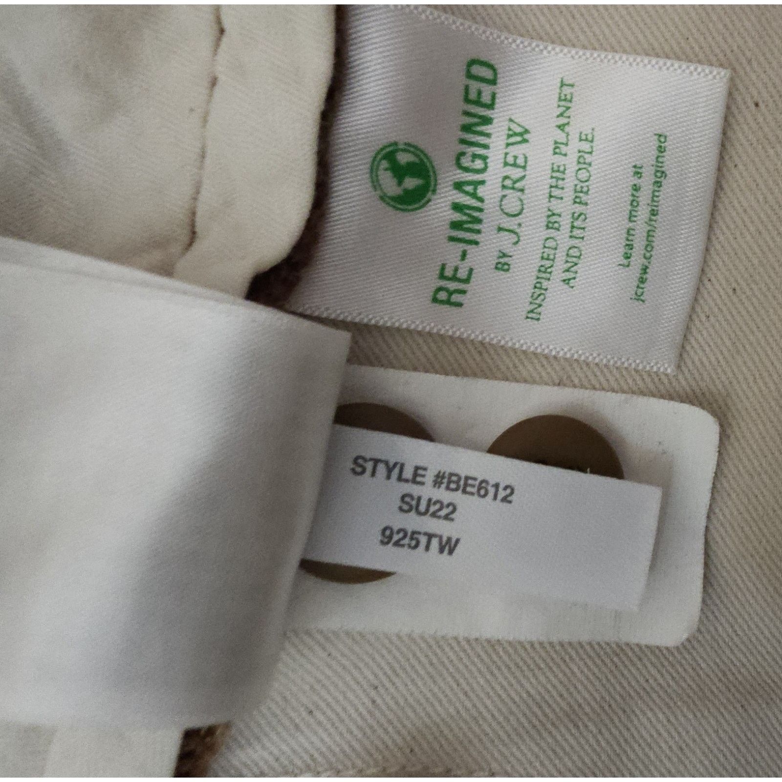 J.Crew J.Crew Pleated Relaxed Cotton Canvas Trouser Pants Recycled Size US 29 - 5 Thumbnail