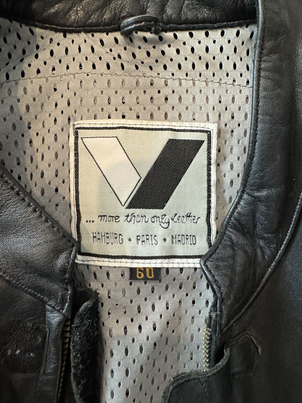 Genuine Leather Vanucci Moto Leather Jacket Size US L / EU 52-54 / 3 - 4 Thumbnail