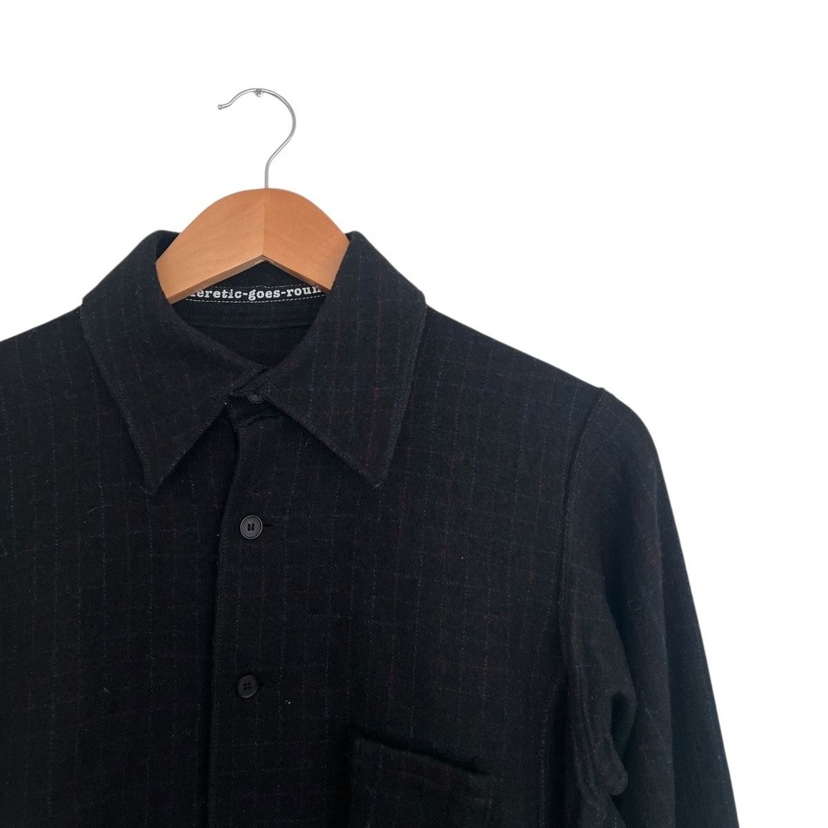 Japanese Brand Heretic goes round 4 sleeve jacket Size US M / EU 48-50 / 2 - 5 Thumbnail