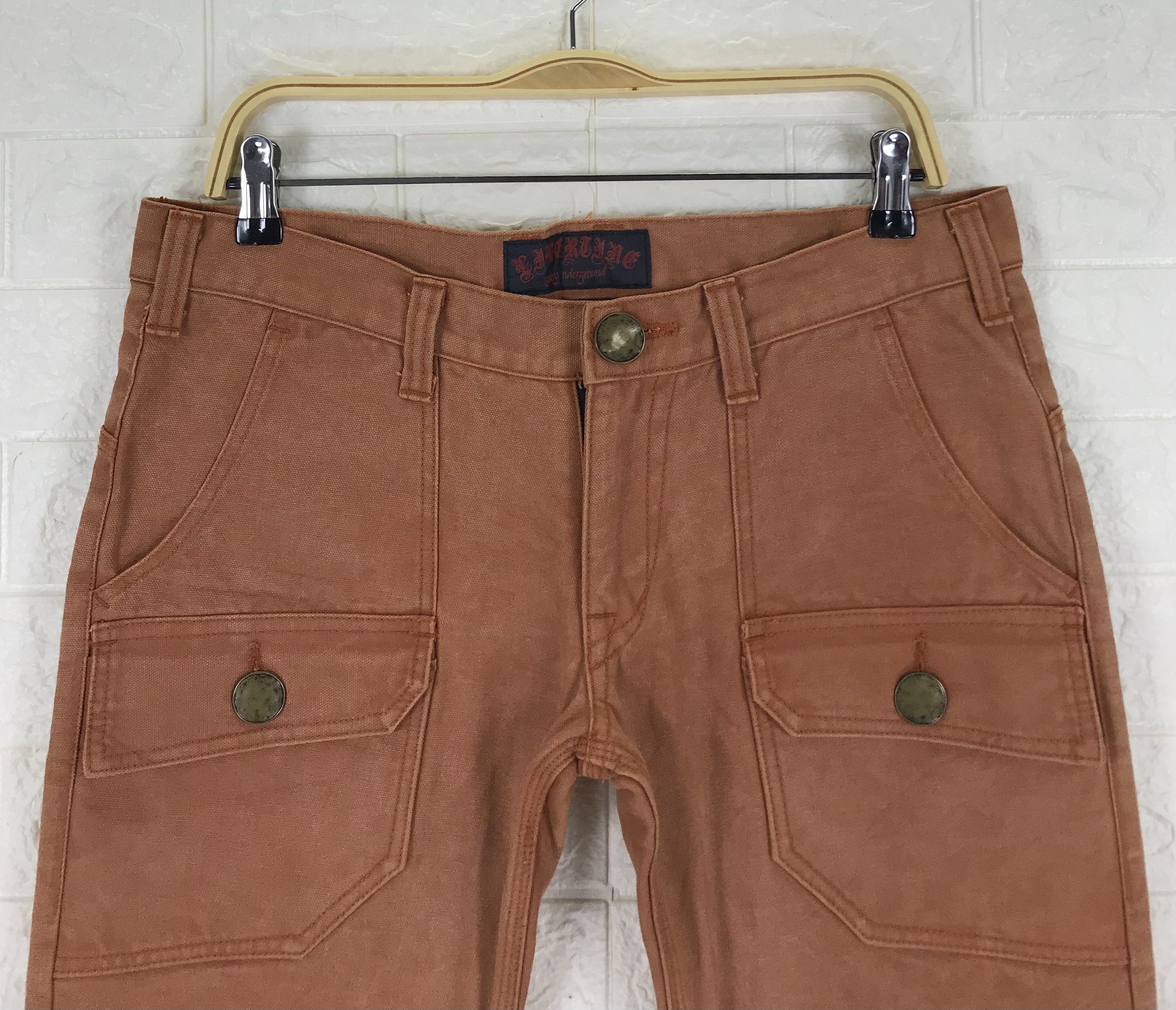 Japanese Brand Vintage Goa Tokyo Underground Flare Jeans Size US 34 / EU 50 - 2 Thumbnail