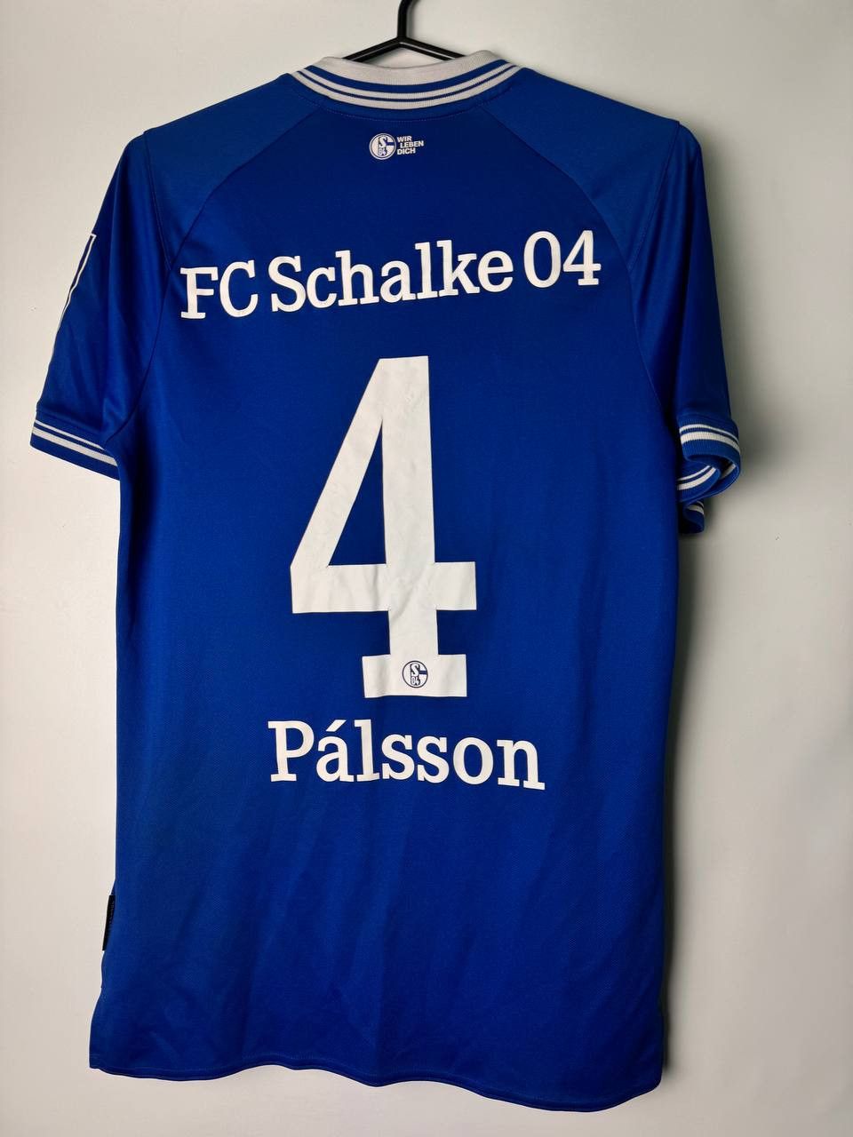 Umbro Schalke 04 2020 2021 Palsson 4 home Football shirt Jersey Size US S / EU 44-46 / 1 - 2 Thumbnail
